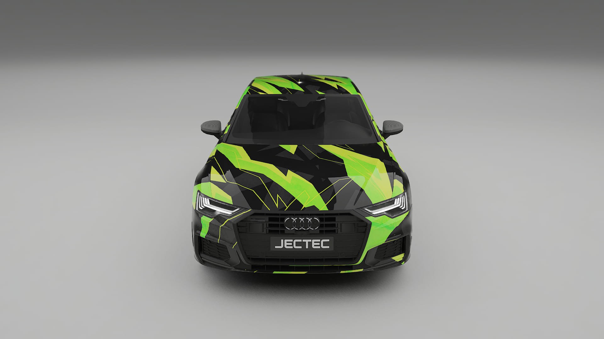 Audi A6 S-Line C8 NINJA TURTLES – Designad Wrap PPF-sats i utskrivbar polyuretanfilm