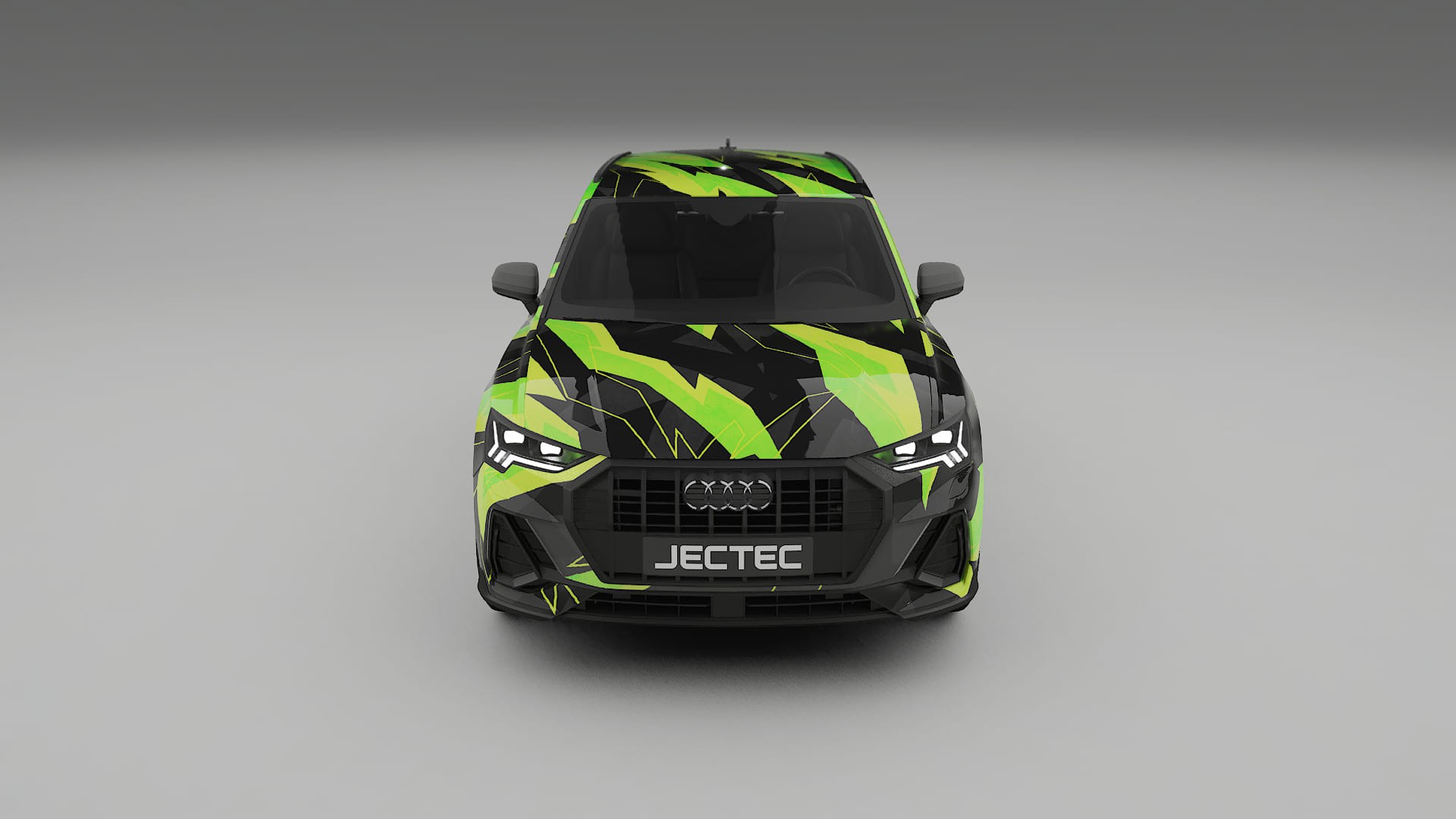 Audi Q3 S-Line F3 NINJA TURTLES – Designad Wrap PPF-sats i utskrivbar polyuretanfilm