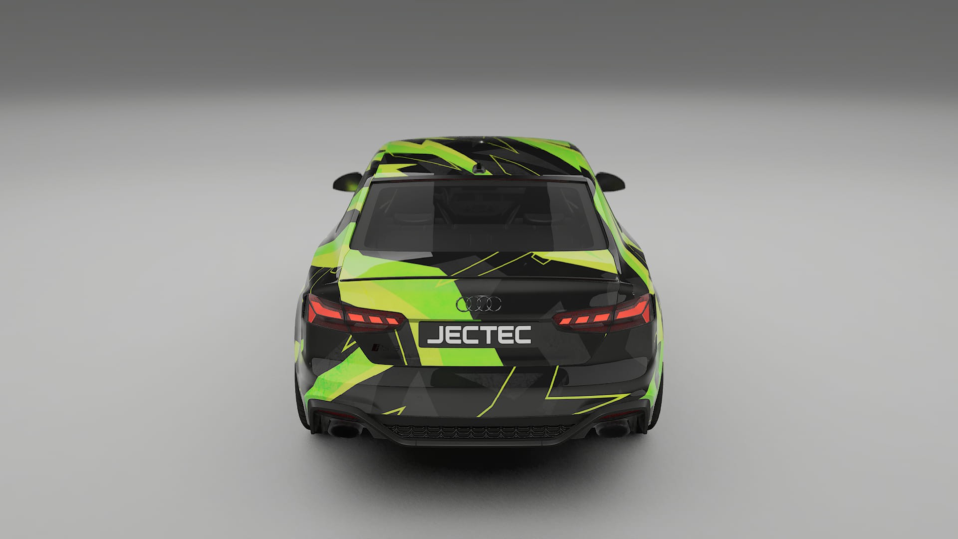 Audi RS5 Coupe B9 facelift pre-LCI NINJA TURTLES – Designad Wrap PPF-sats i utskrivbar polyuretanfilm