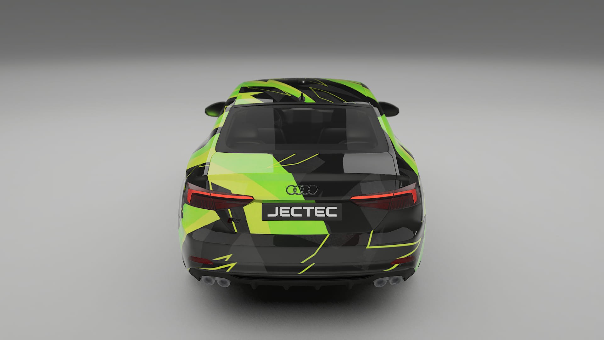 Audi S5 B9 prefacelift pre-LCI NINJA TURTLES – Designad Wrap PPF-sats i utskrivbar polyuretanfilm