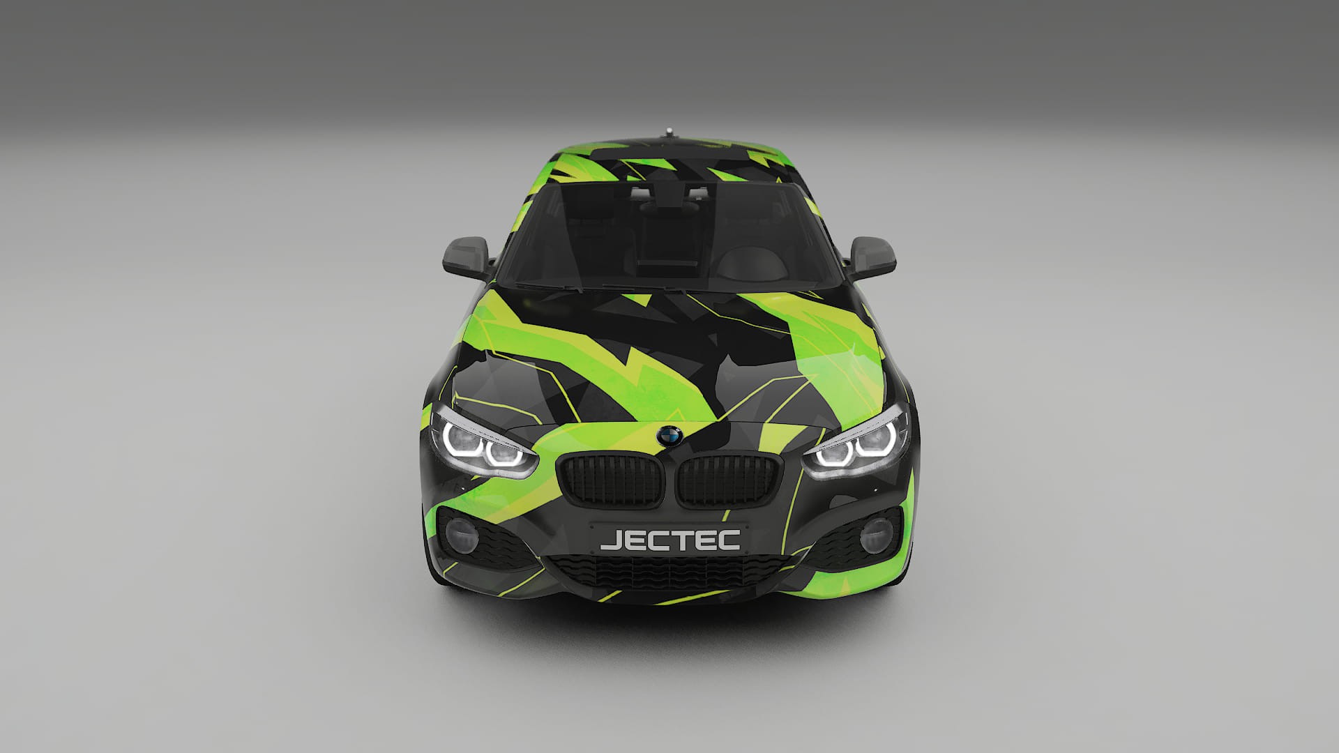BMW 1 F20 facelift LCI NINJA TURTLES – Designad Wrap PPF-sats i utskrivbar polyuretanfilm