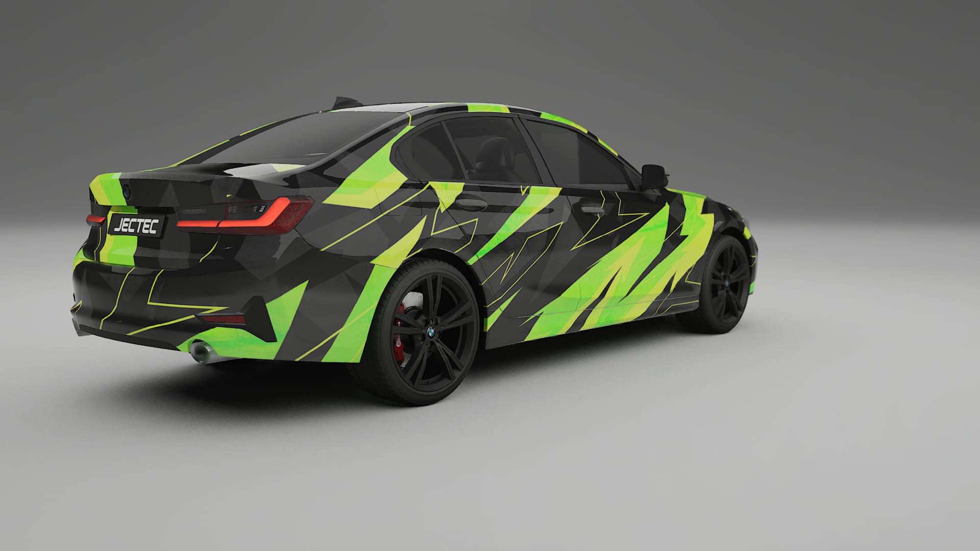 BMW 3 G20 prefacelift pre-LCI NINJA TURTLES – Designad Wrap PPF-sats i utskrivbar polyuretanfilm