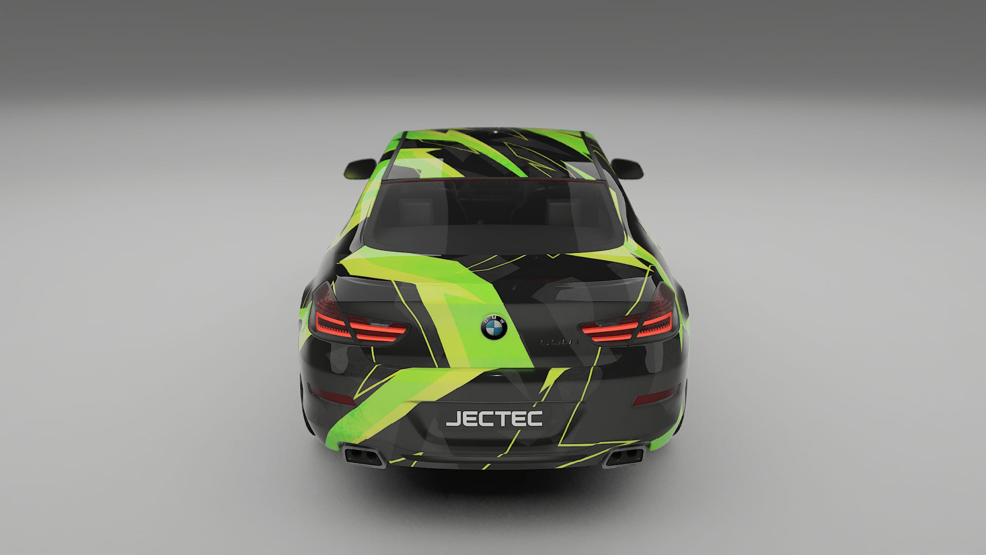 BMW 6 F06 NINJA TURTLES – Designad Wrap PPF-sats i utskrivbar polyuretanfilm