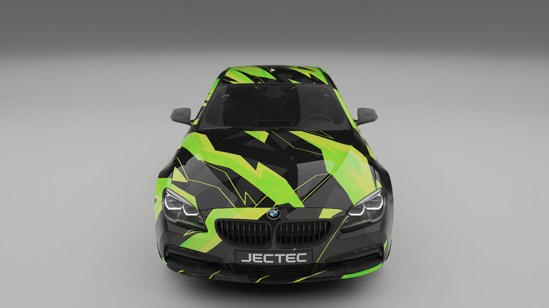 BMW 6 F06 NINJA TURTLES – Designad Wrap PPF-sats i utskrivbar polyuretanfilm