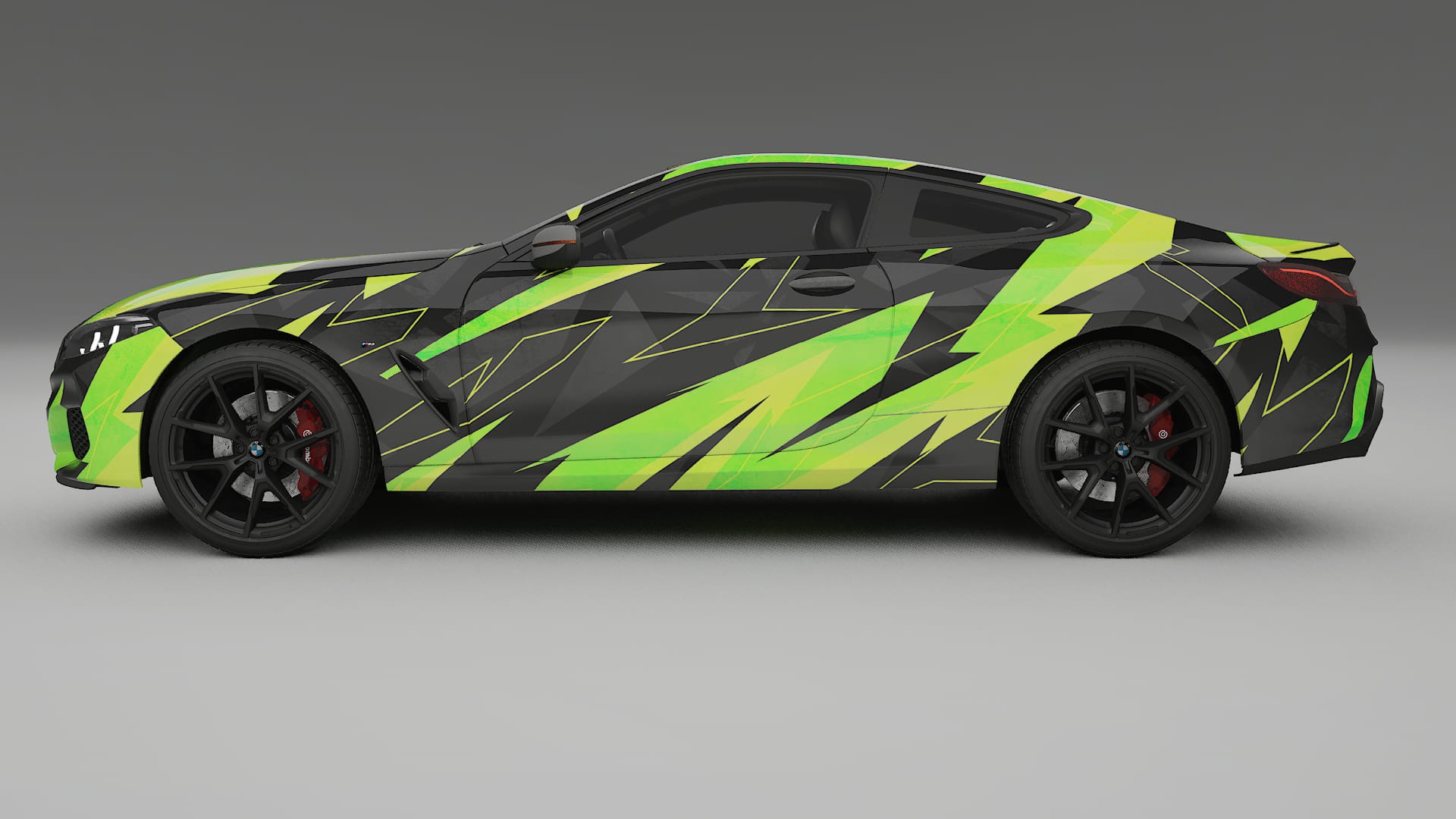 BMW 850 G15 NINJA TURTLES – Designad Wrap PPF-sats i utskrivbar polyuretanfilm