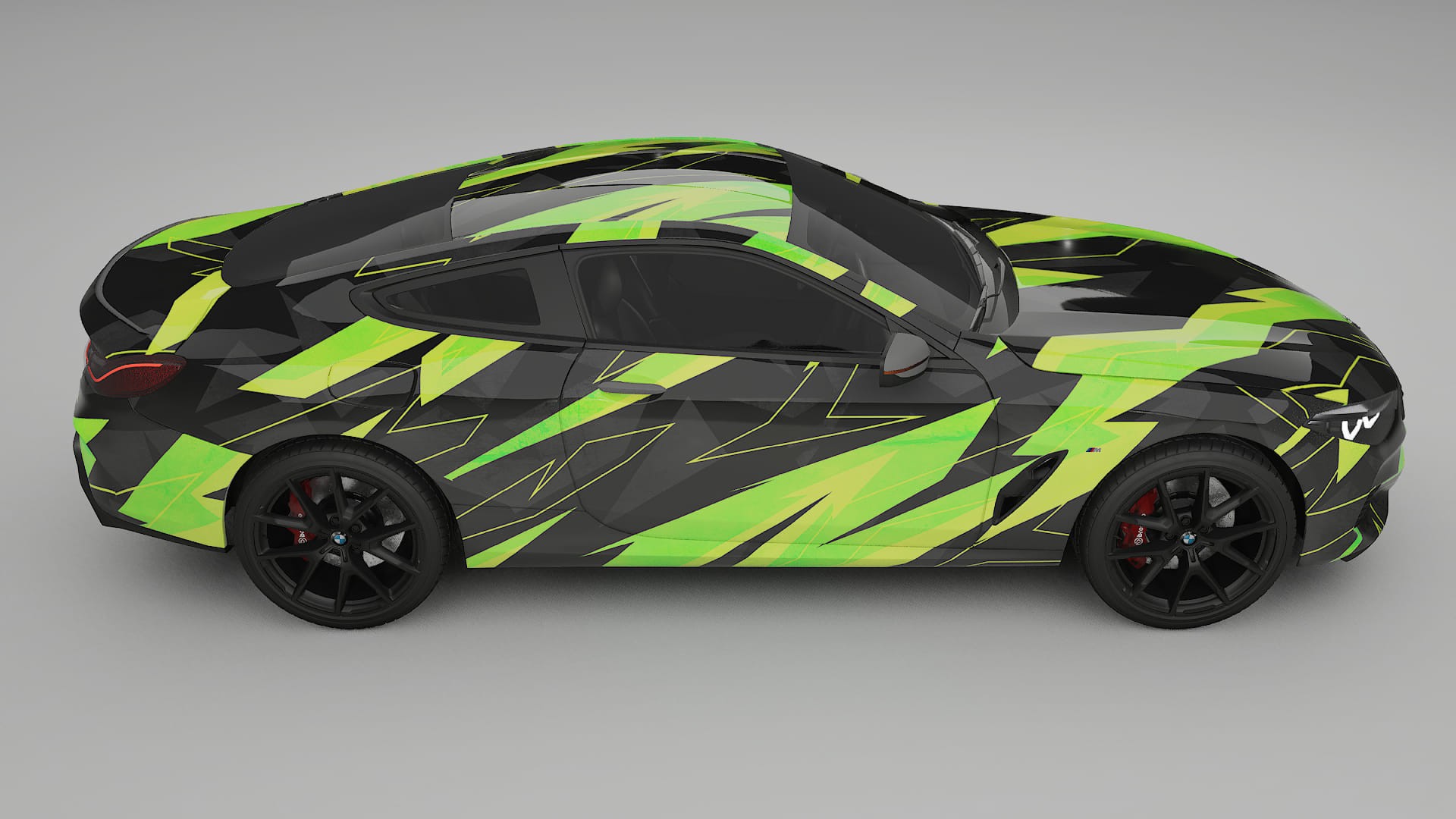 BMW 850 G15 NINJA TURTLES – Designad Wrap PPF-sats i utskrivbar polyuretanfilm