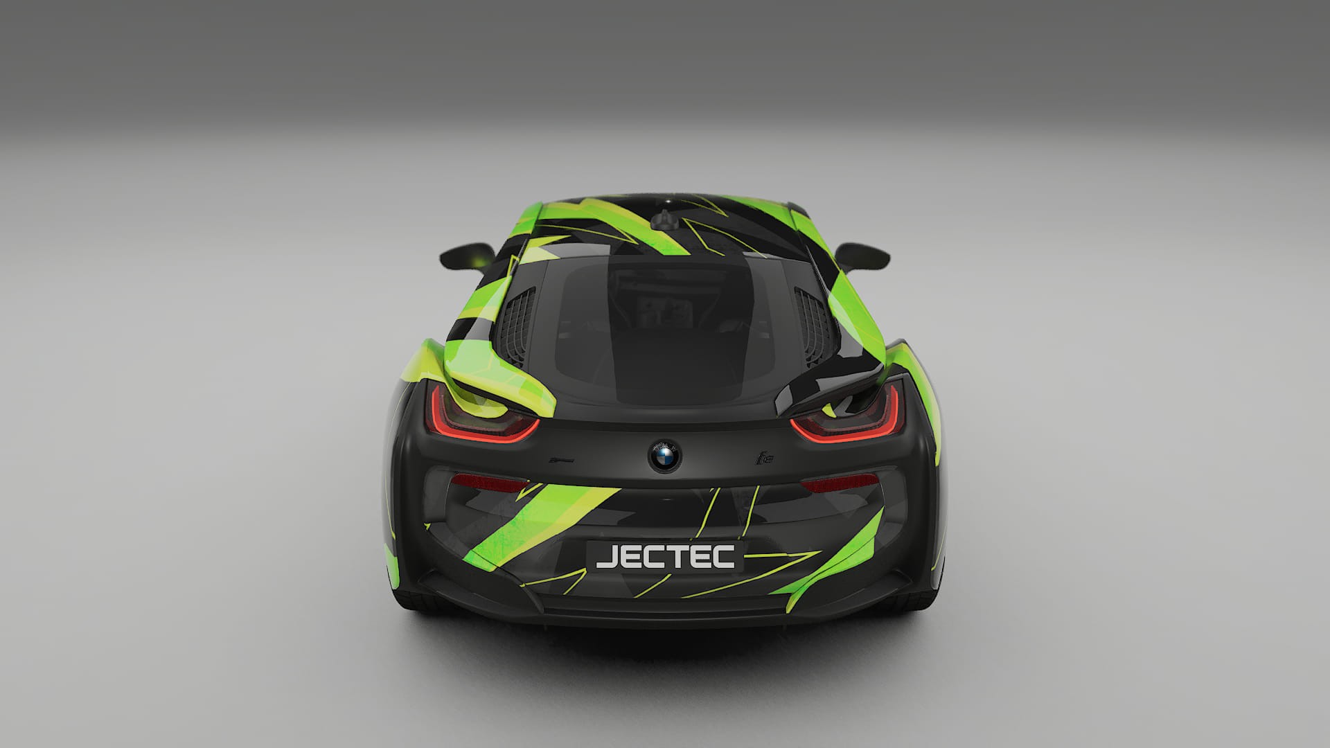 BMW I8 I12 NINJA TURTLES – Designad Wrap PPF-sats i utskrivbar polyuretanfilm