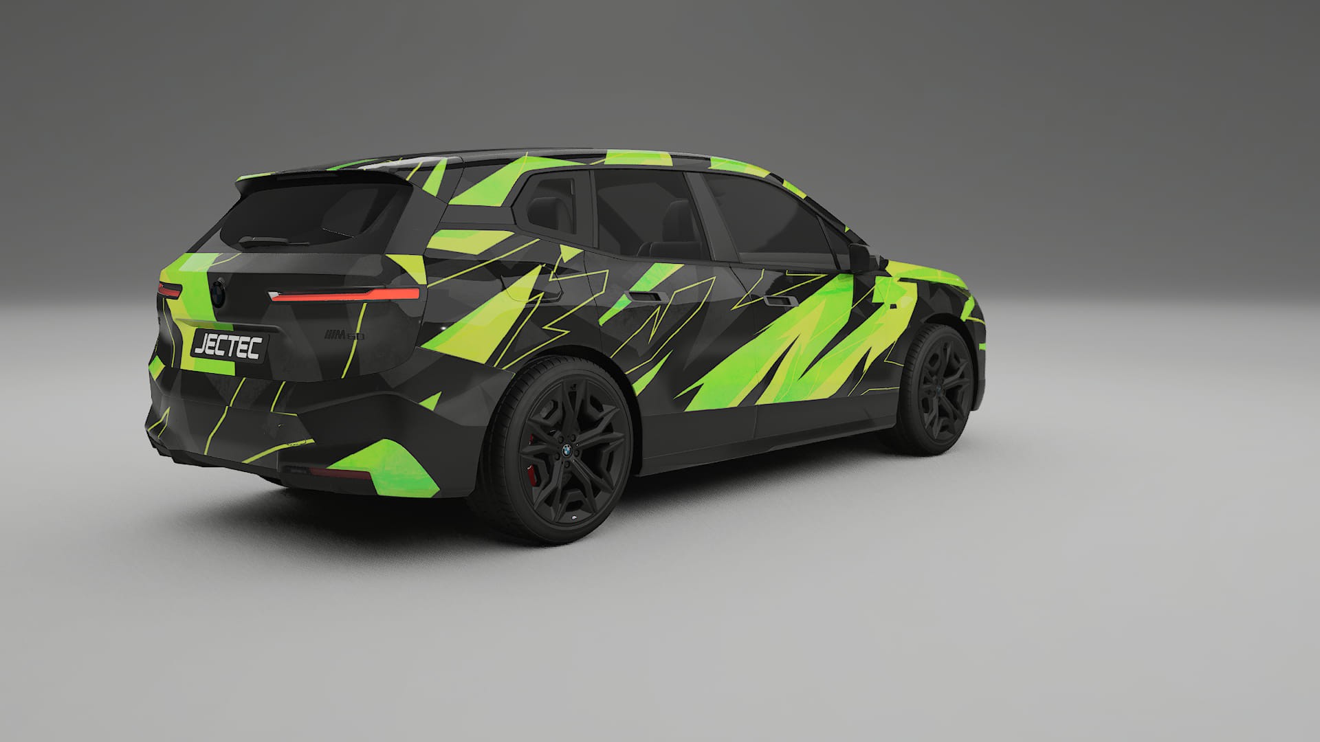 BMW iX M60 NINJA TURTLES – Designad Wrap PPF-sats i utskrivbar polyuretanfilm