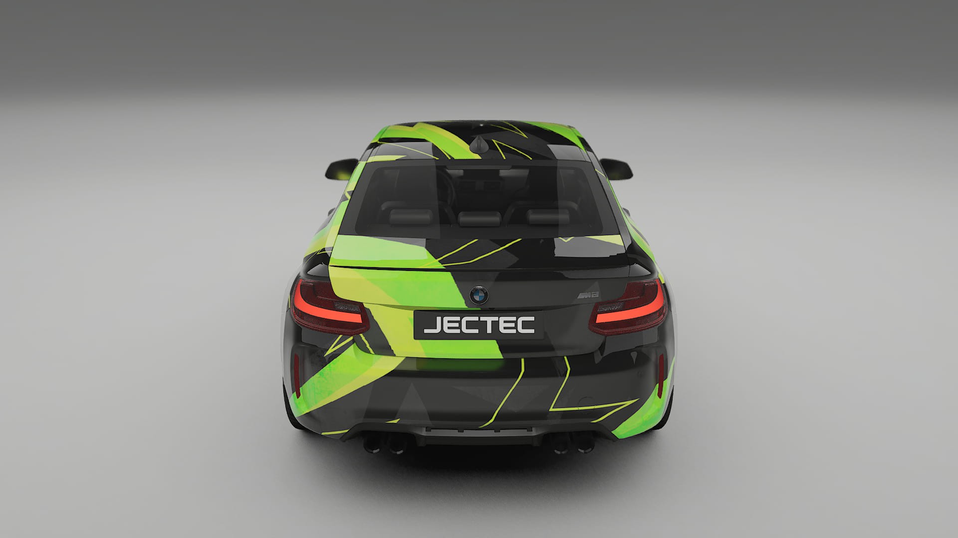 BMW M2 F87 facelift LCI NINJA TURTLES – Designad Wrap PPF-sats i utskrivbar polyuretanfilm