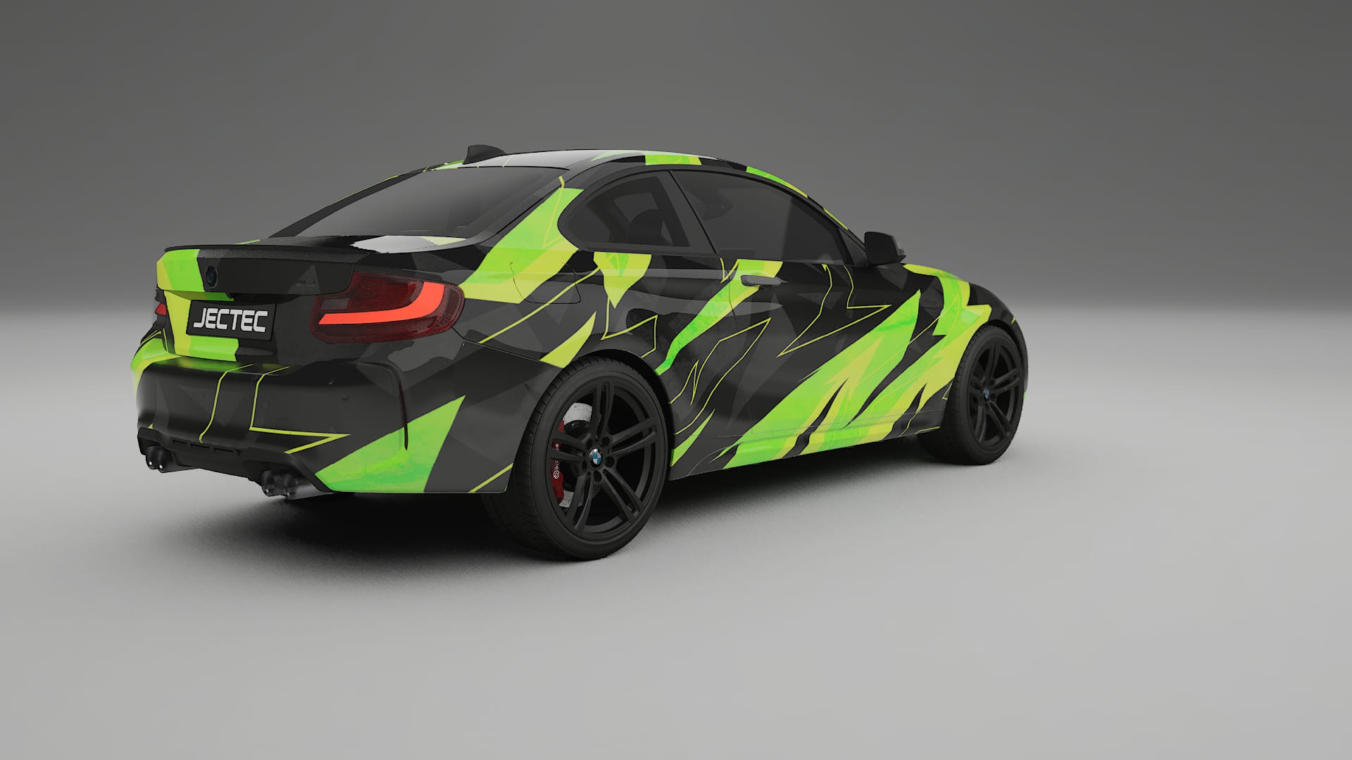 BMW M2 F87 facelift LCI NINJA TURTLES – Designad Wrap PPF-sats i utskrivbar polyuretanfilm