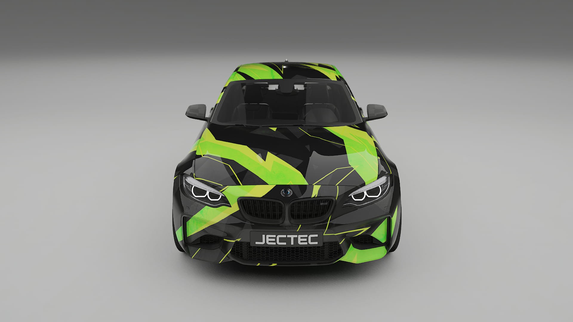 BMW M2 F87 facelift LCI NINJA TURTLES – Designad Wrap PPF-sats i utskrivbar polyuretanfilm