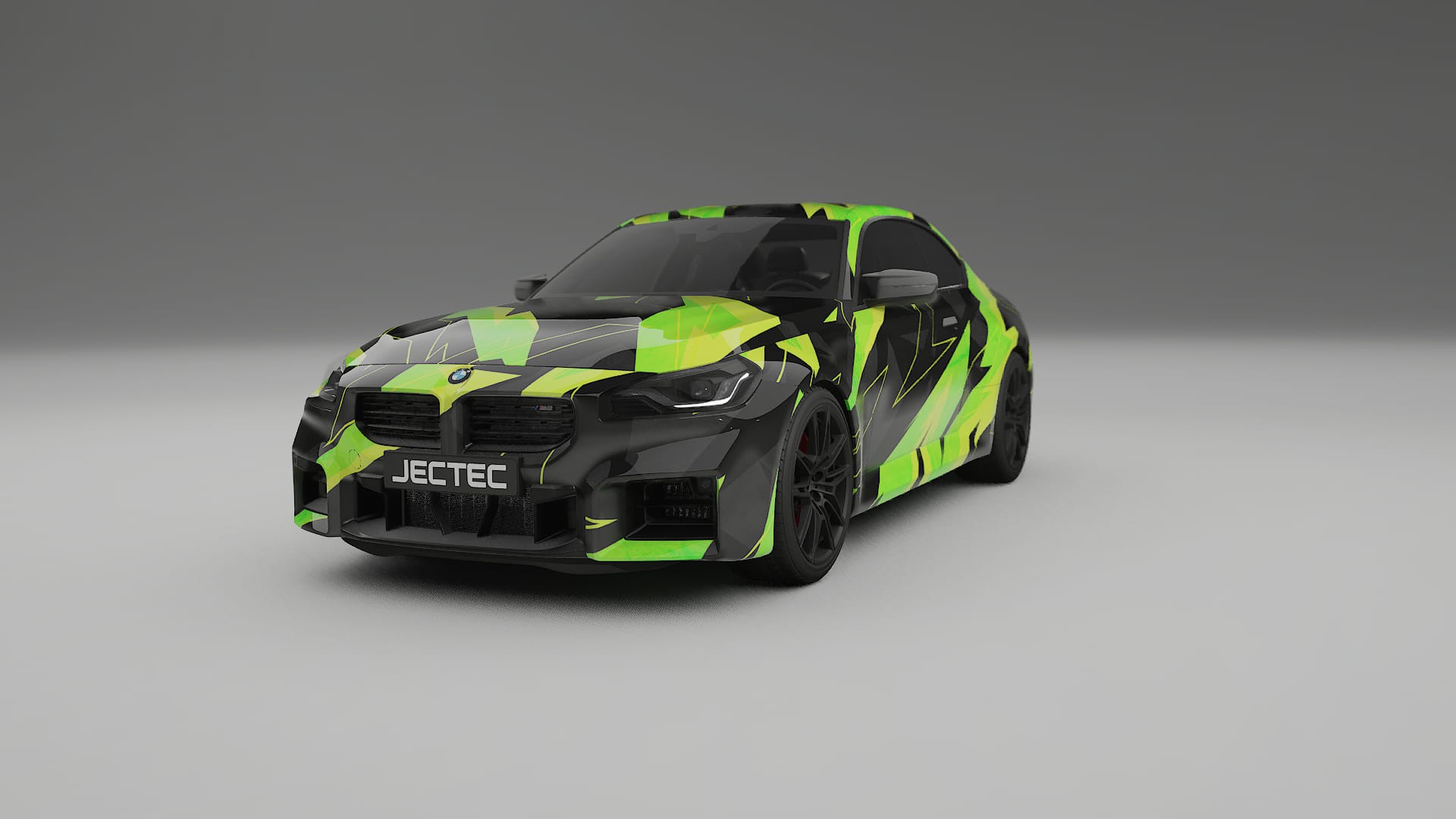 BMW M2 G87 NINJA TURTLES – Designad Wrap PPF-sats i utskrivbar polyuretanfilm