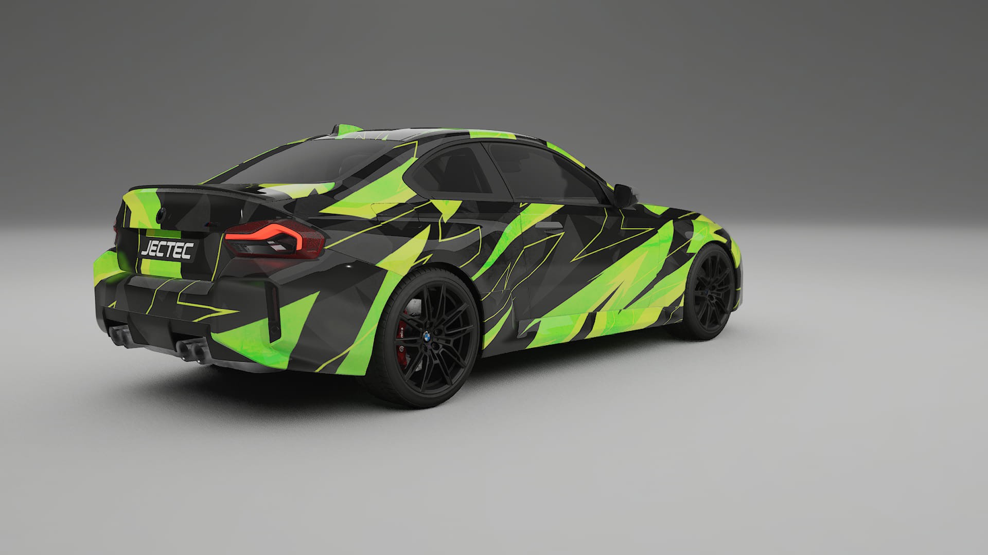 BMW M2 G87 NINJA TURTLES – Designad Wrap PPF-sats i utskrivbar polyuretanfilm