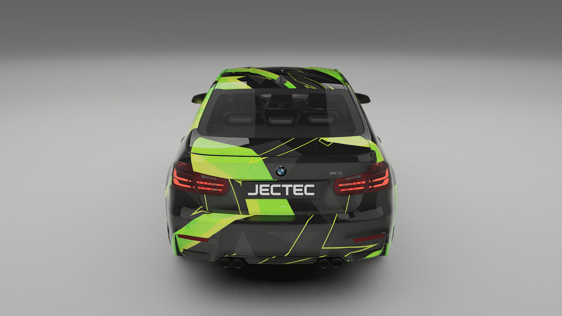 BMW M3 F80 NINJA TURTLES – Designad Wrap PPF-sats i utskrivbar polyuretanfilm