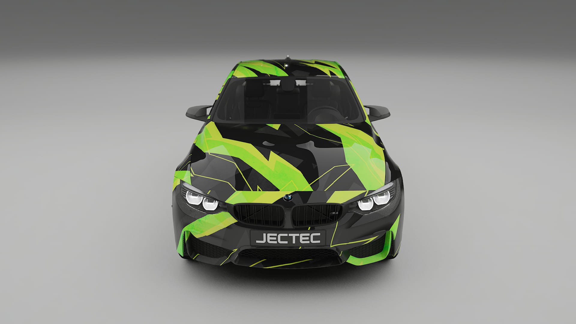 BMW M3 F80 NINJA TURTLES – Designad Wrap PPF-sats i utskrivbar polyuretanfilm