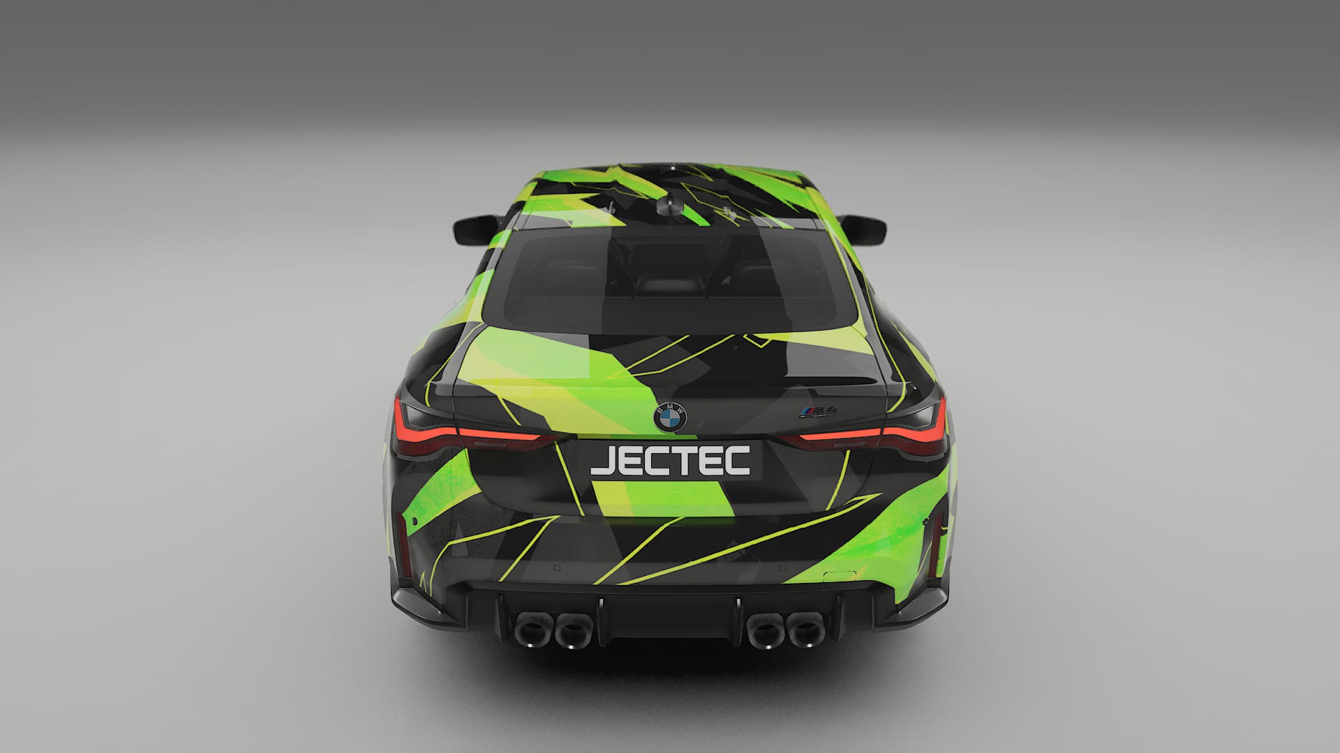 BMW M4 G82 NINJA TURTLES – Designad Wrap PPF-sats i utskrivbar polyuretanfilm