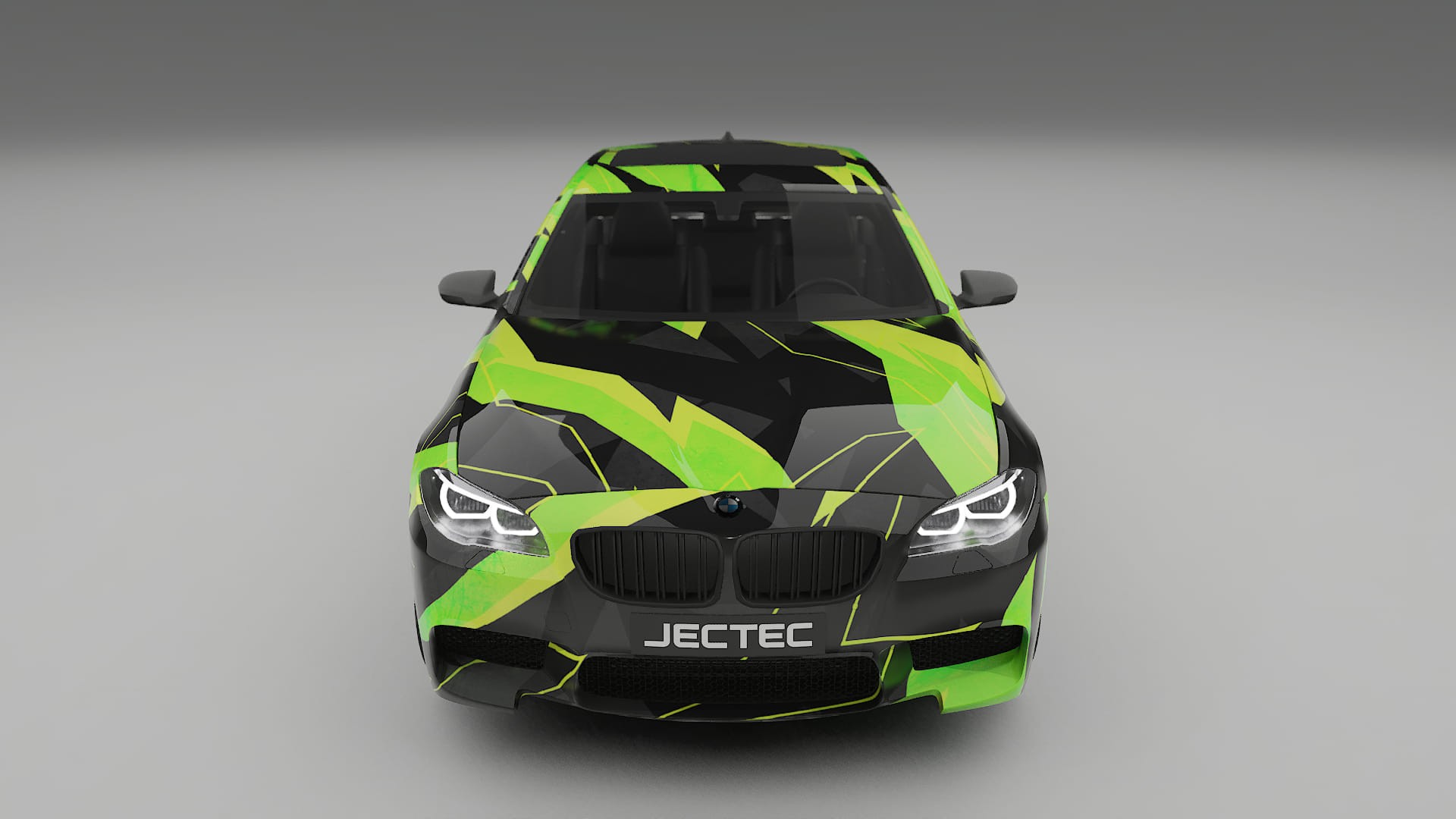 BMW M5 F10 NINJA TURTLES – Designad Wrap PPF-sats i utskrivbar polyuretanfilm