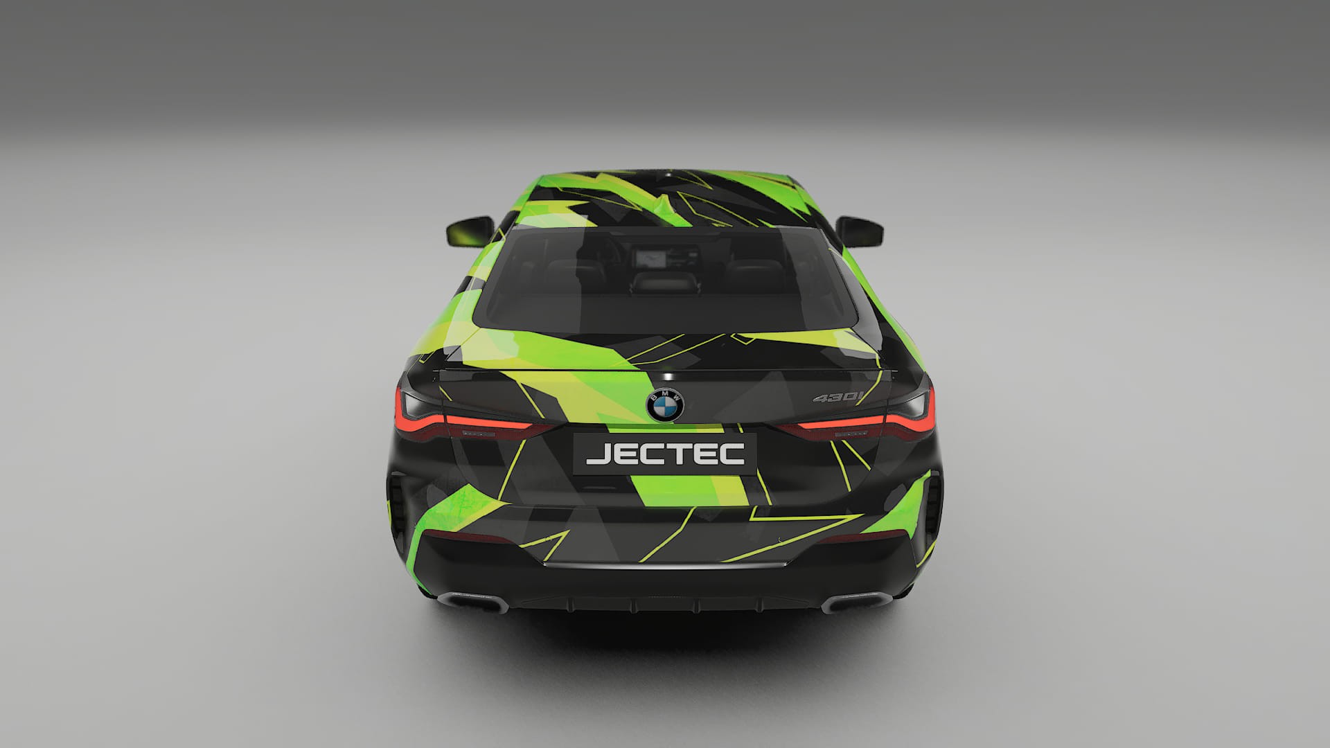 BMW M440i G26 NINJA TURTLES – Designad Wrap PPF-sats i utskrivbar polyuretanfilm
