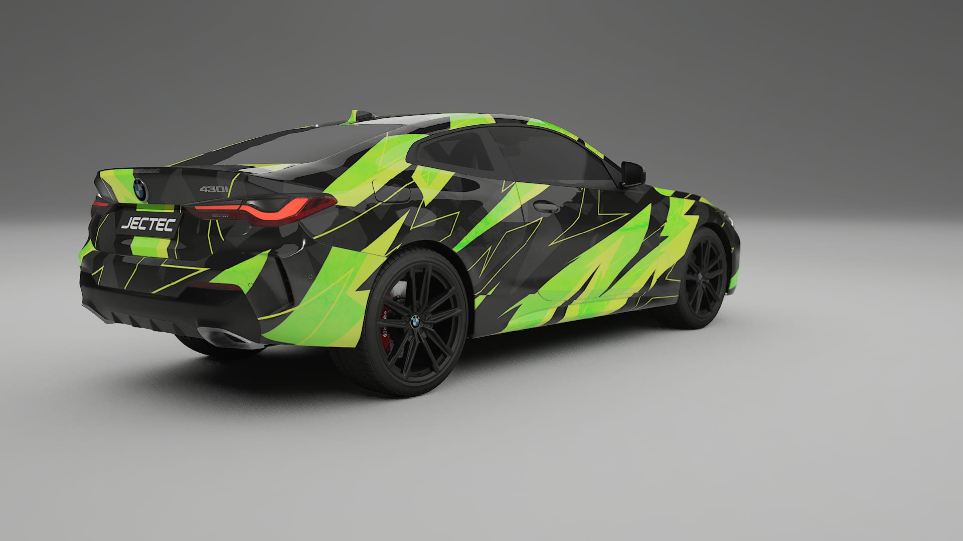 BMW M440i G26 NINJA TURTLES – Designad Wrap PPF-sats i utskrivbar polyuretanfilm