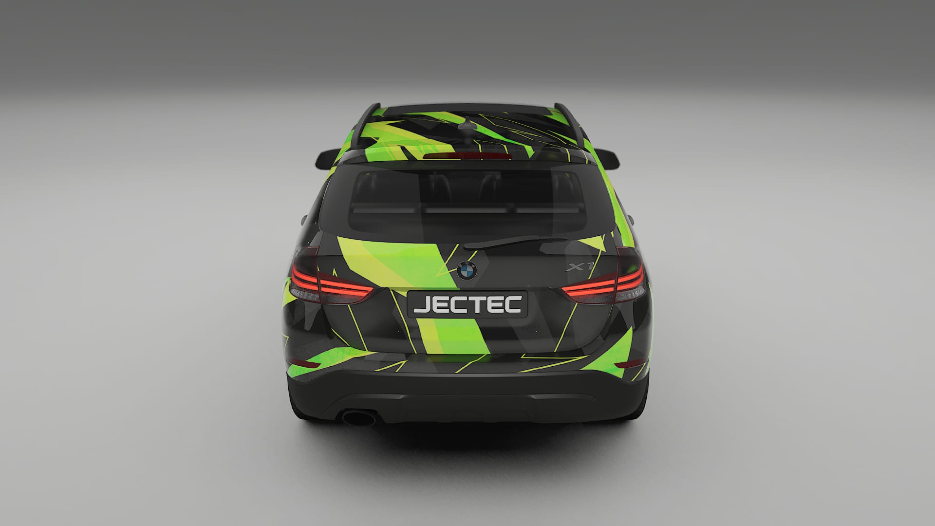 BMW X1 E84 NINJA TURTLES – Designad Wrap PPF-sats i utskrivbar polyuretanfilm