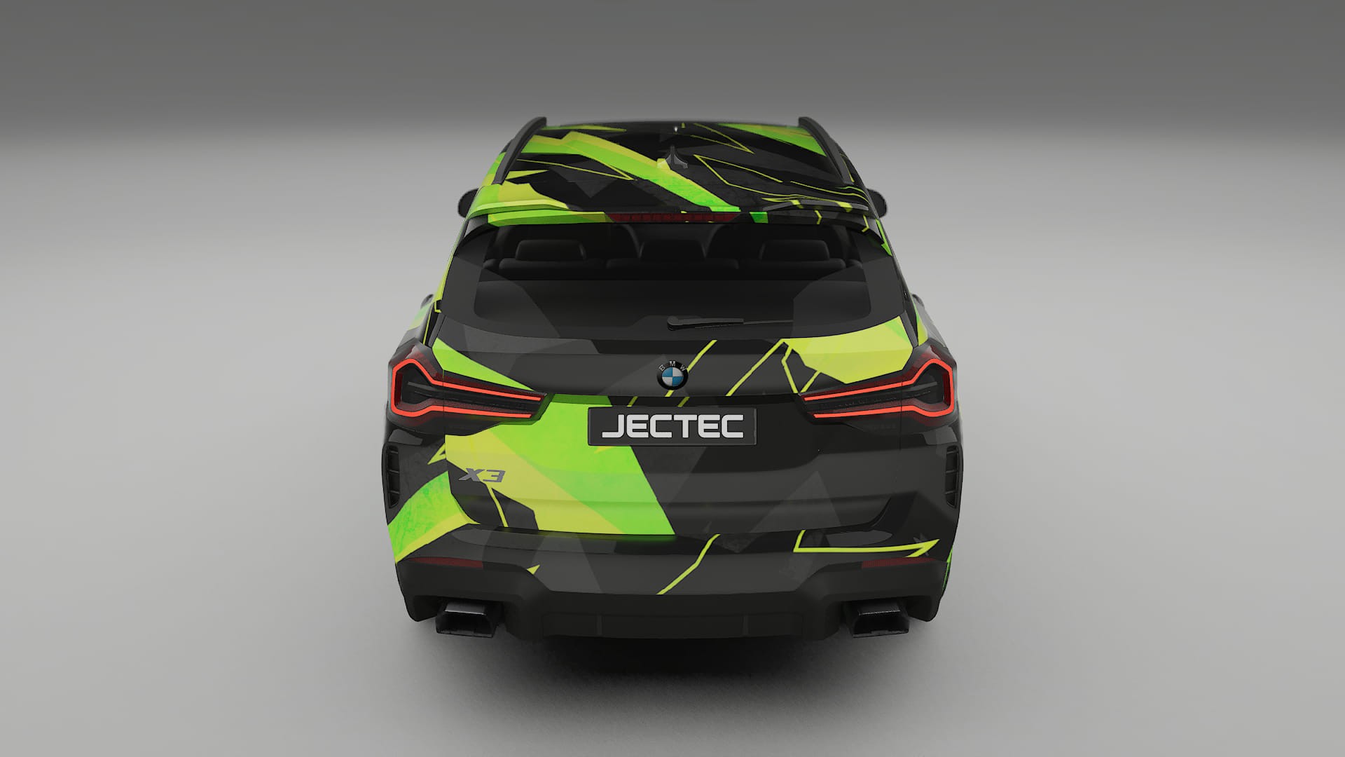 BMW X3 G01 facelift NINJA TURTLES – Designad Wrap PPF-sats i utskrivbar polyuretanfilm