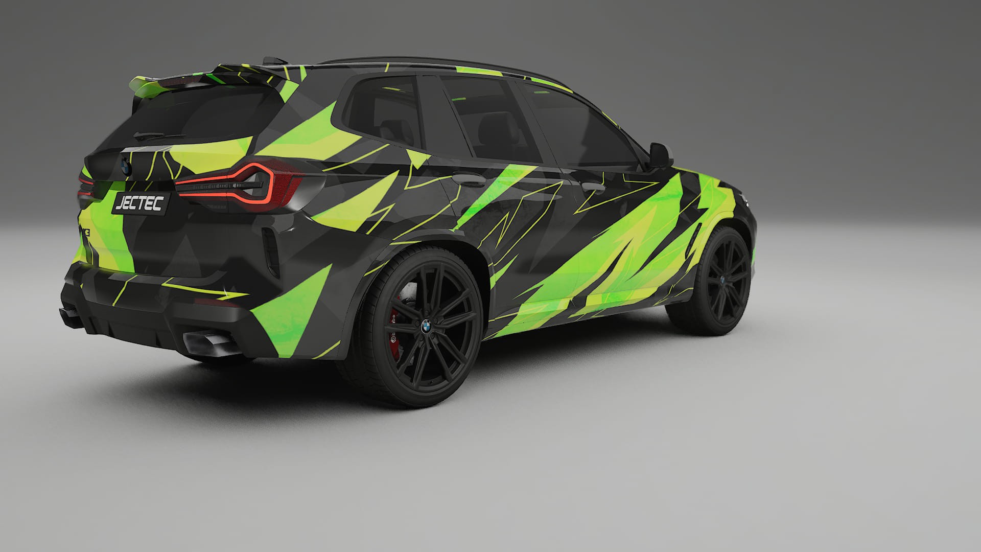 BMW X3 G01 facelift NINJA TURTLES – Designad Wrap PPF-sats i utskrivbar polyuretanfilm