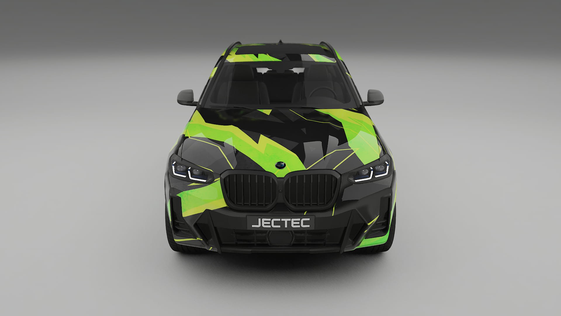 BMW X3 G01 facelift NINJA TURTLES – Designad Wrap PPF-sats i utskrivbar polyuretanfilm