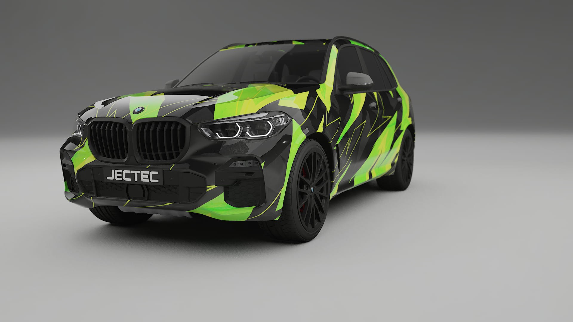 BMW X5 G05 M-Sport NINJA TURTLES – Designad Wrap PPF-sats i utskrivbar polyuretanfilm