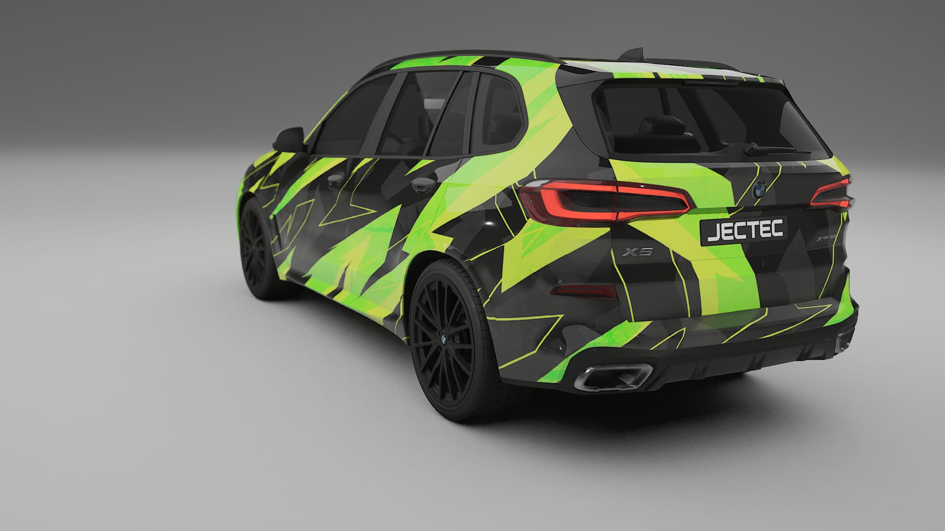 BMW X5 G05 M-Sport NINJA TURTLES – Designad Wrap PPF-sats i utskrivbar polyuretanfilm