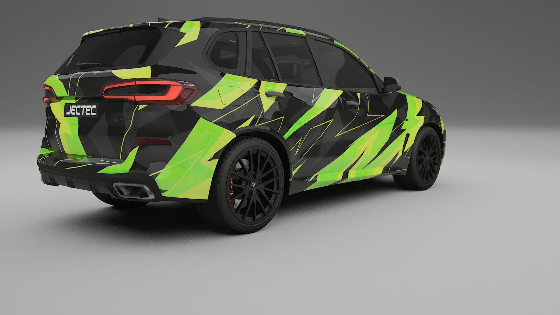 BMW X5 G05 M-Sport NINJA TURTLES – Designad Wrap PPF-sats i utskrivbar polyuretanfilm