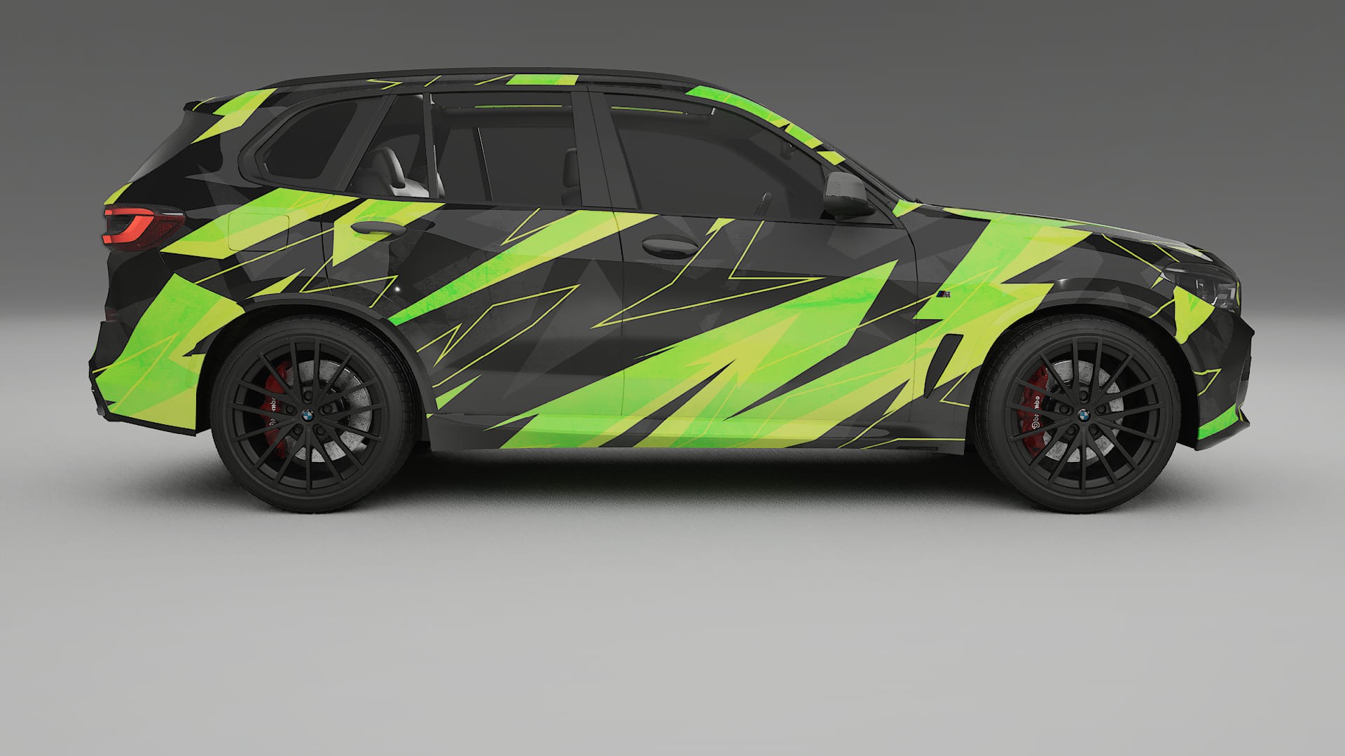 BMW X5 G05 M-Sport NINJA TURTLES – Designad Wrap PPF-sats i utskrivbar polyuretanfilm