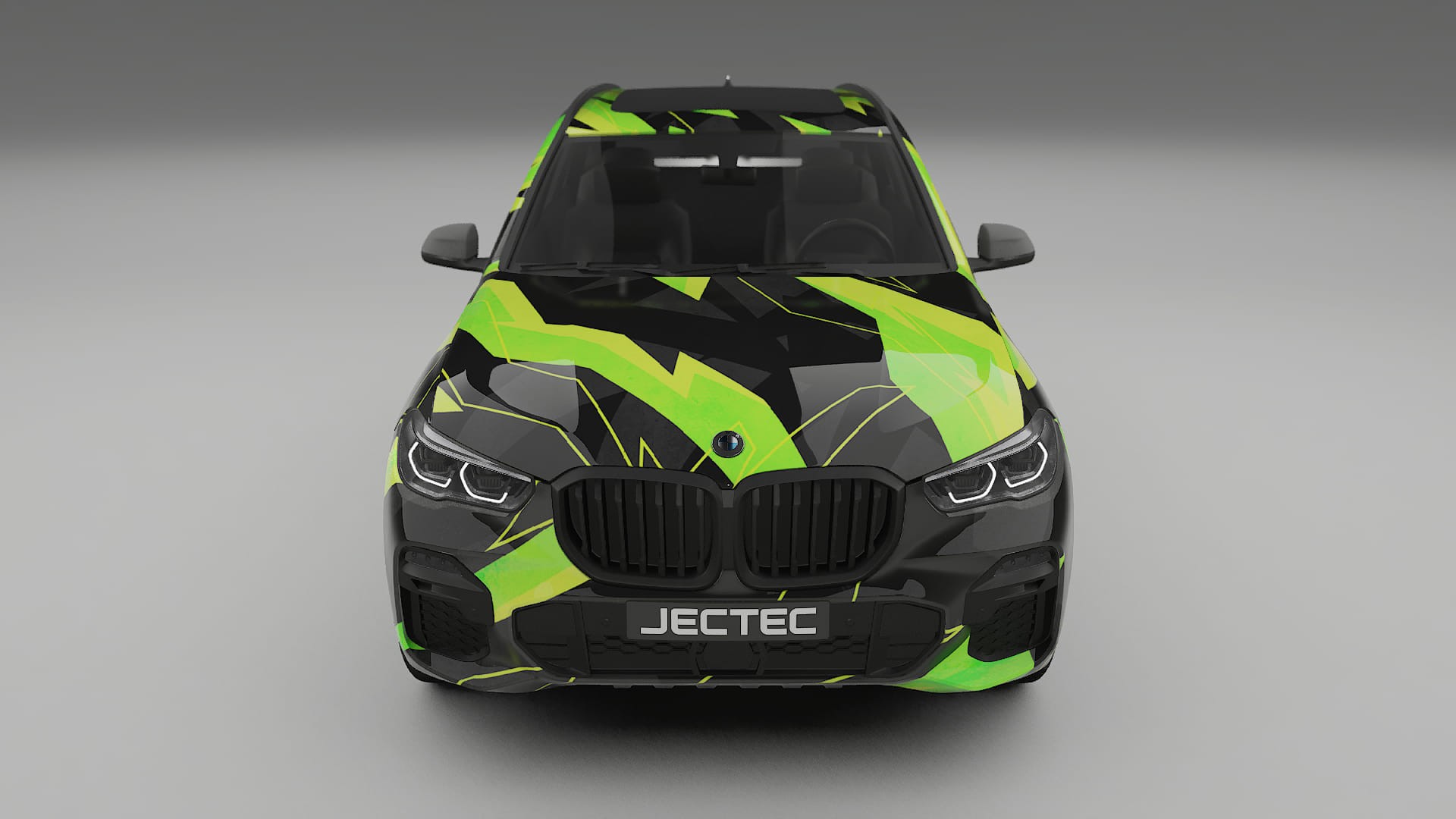 BMW X5 G05 M-Sport NINJA TURTLES – Designad Wrap PPF-sats i utskrivbar polyuretanfilm