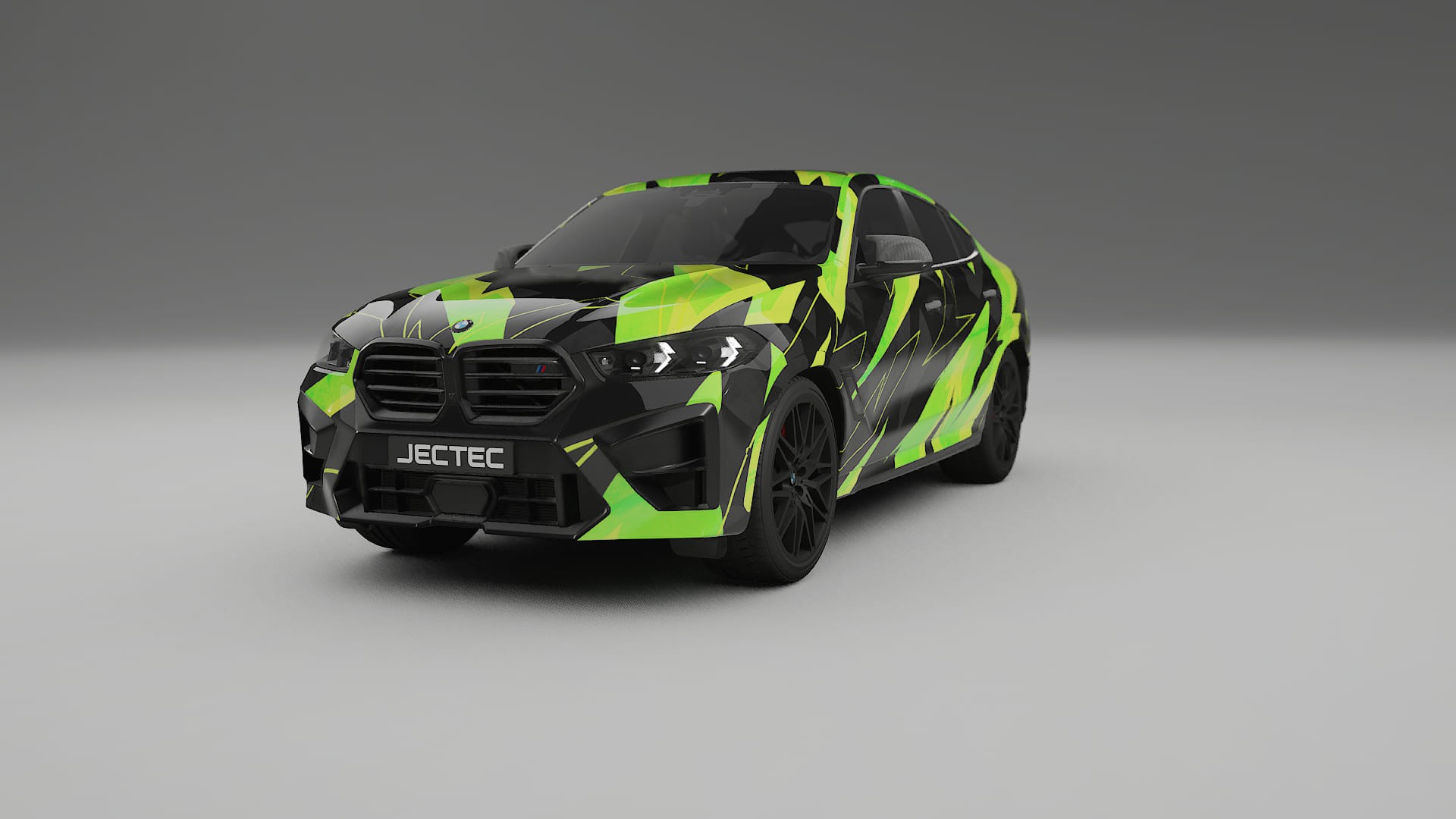 BMW X6 F96 Competition NINJA TURTLES – Designad Wrap PPF-sats i utskrivbar polyuretanfilm