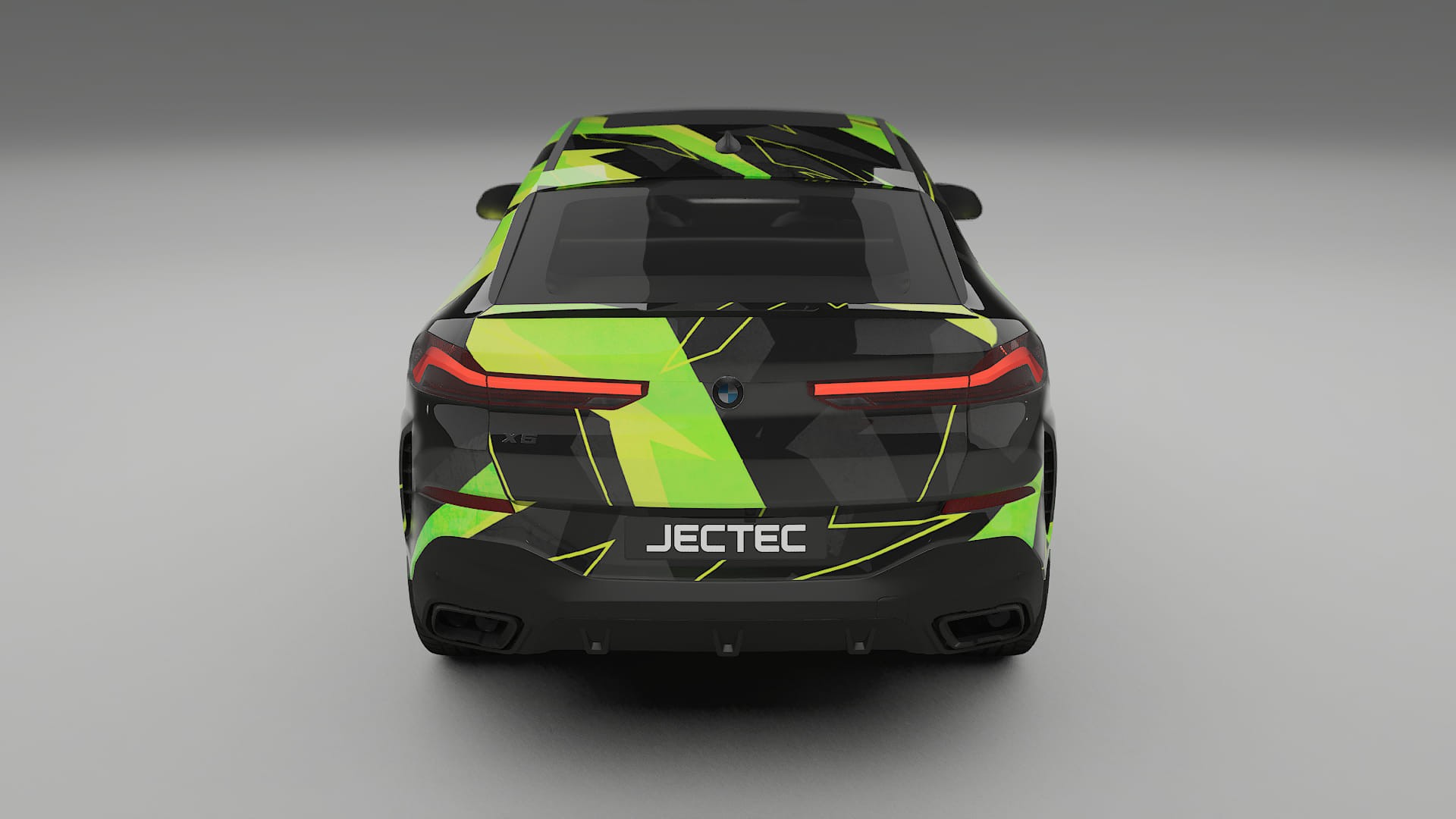 BMW X6 G06 F96 NINJA TURTLES – Designad Wrap PPF-sats i utskrivbar polyuretanfilm