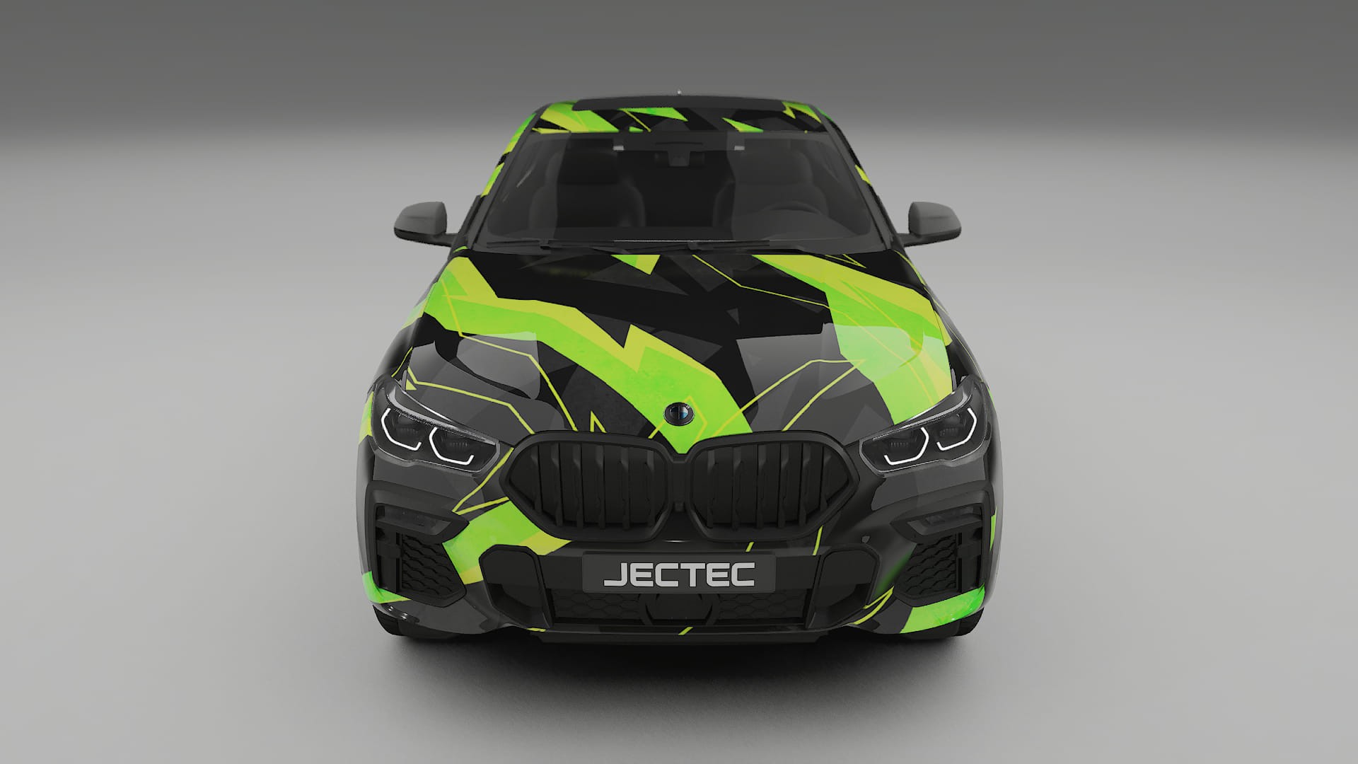 BMW X6 G06 F96 NINJA TURTLES – Designad Wrap PPF-sats i utskrivbar polyuretanfilm
