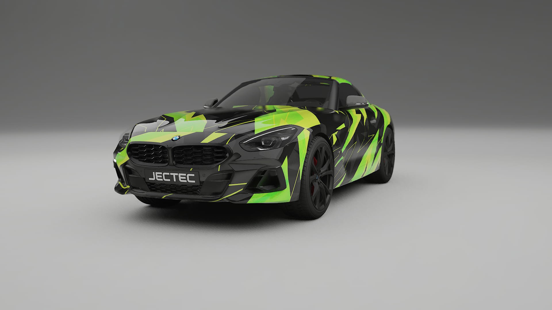 BMW Z4 G29 NINJA TURTLES – Designad Wrap PPF-sats i utskrivbar polyuretanfilm