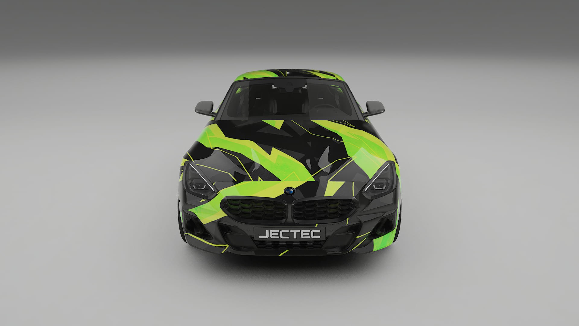 BMW Z4 G29 NINJA TURTLES – Designad Wrap PPF-sats i utskrivbar polyuretanfilm