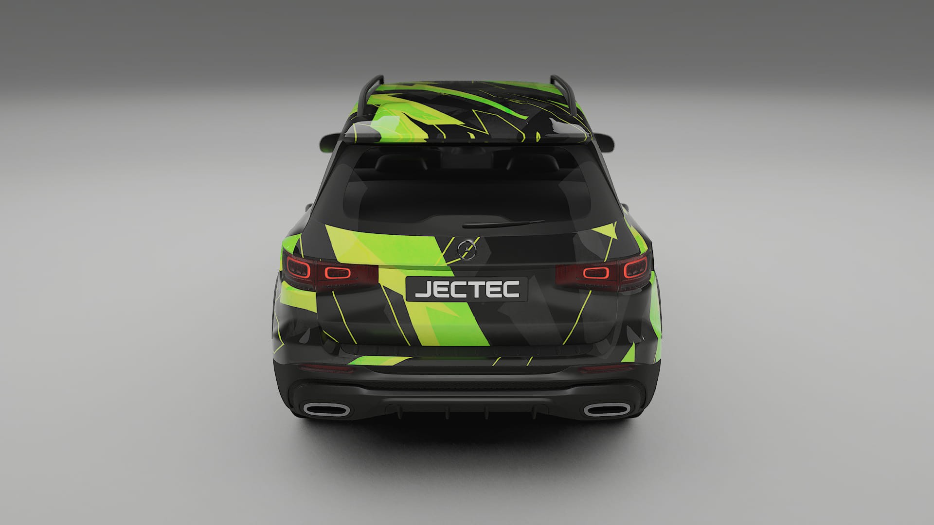 Mercedes AMG GLB NINJA TURTLES – Designad Wrap PPF-sats i utskrivbar polyuretanfilm