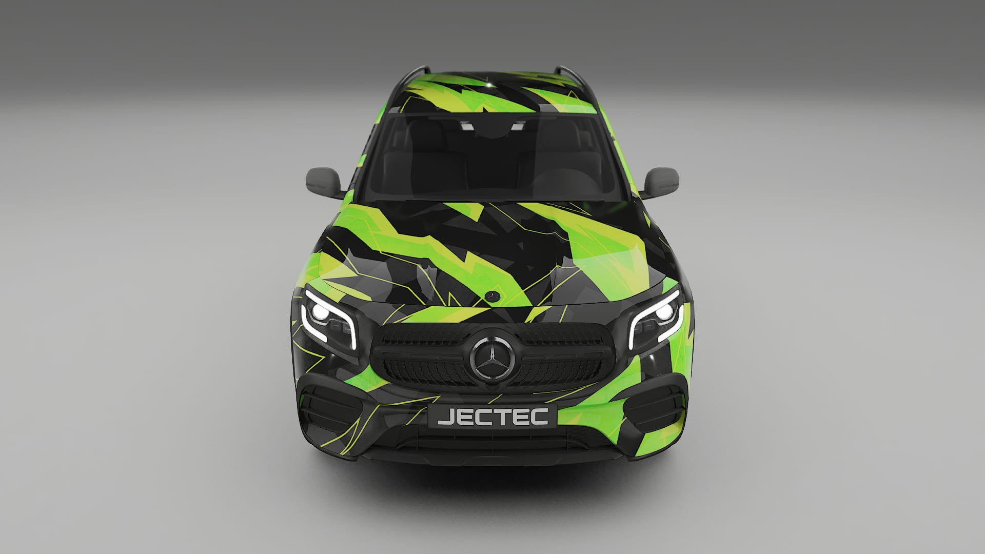 Mercedes AMG GLB NINJA TURTLES – Designad Wrap PPF-sats i utskrivbar polyuretanfilm