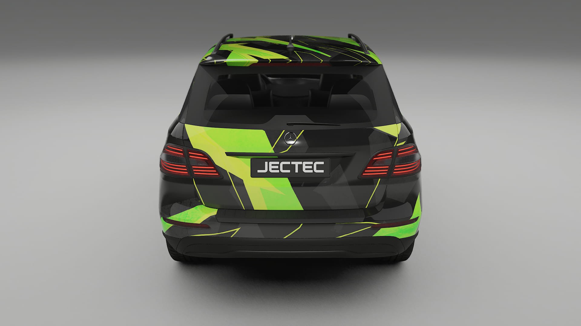 Mercedes M-class W166 NINJA TURTLES – Designad Wrap PPF-sats i utskrivbar polyuretanfilm