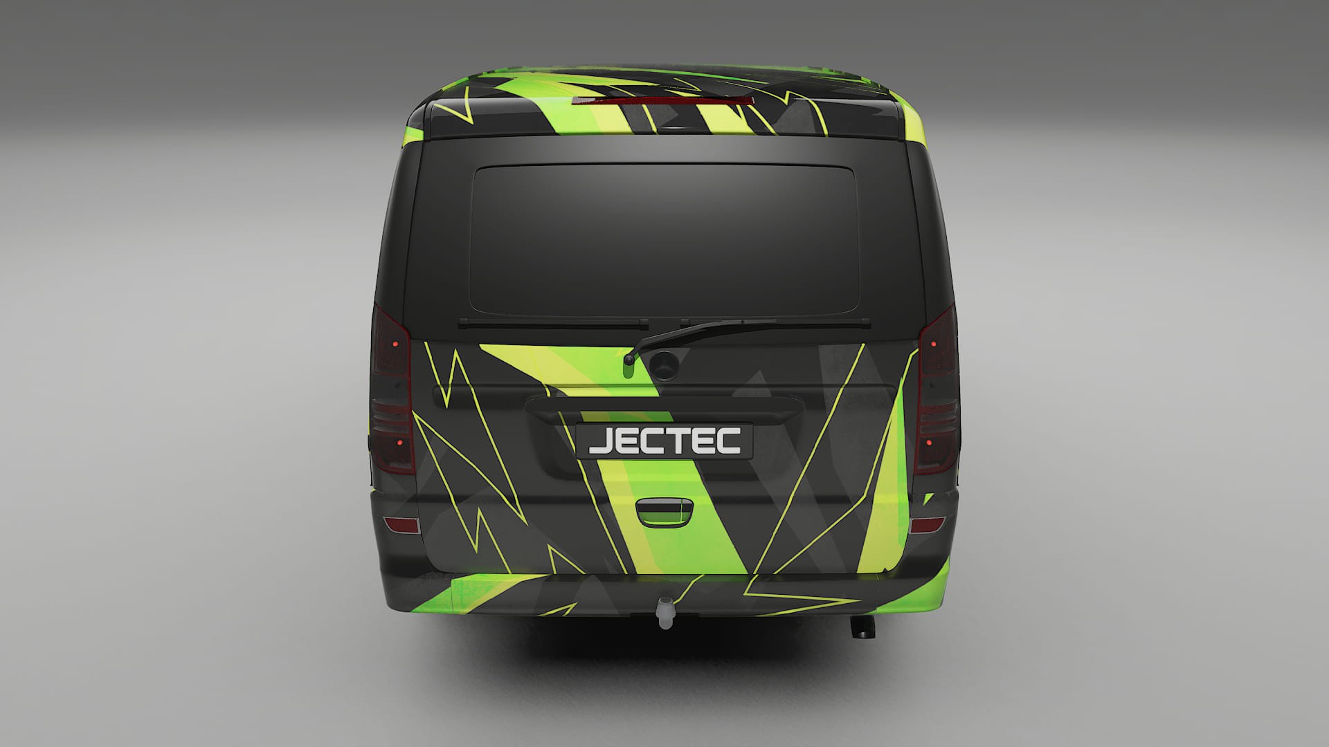 Mercedes Viano Extralong W439 Facelift LCI NINJA TURTLES – Designad Wrap PPF-sats i utskrivbar polyuretanfilm