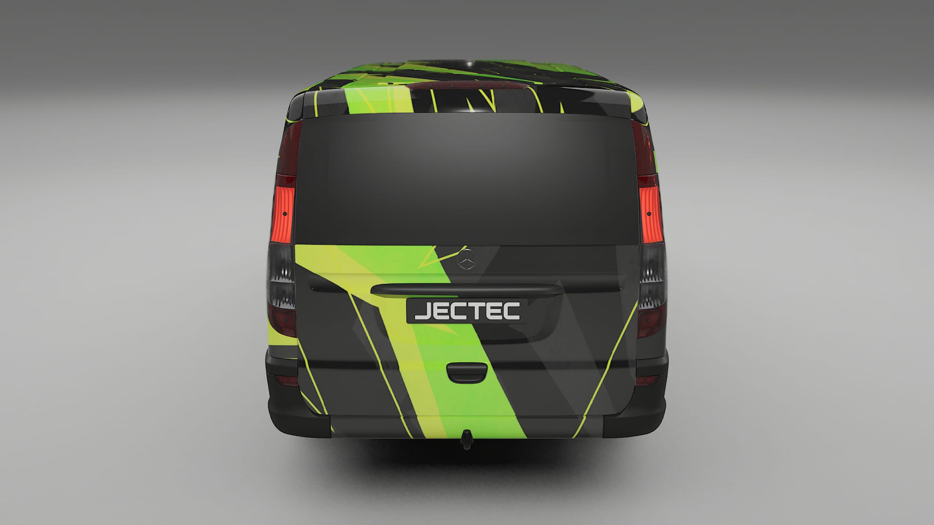 Mercedes Vito Short W639 facelift LCI NINJA TURTLES – Designad Wrap PPF-sats i utskrivbar polyuretanfilm