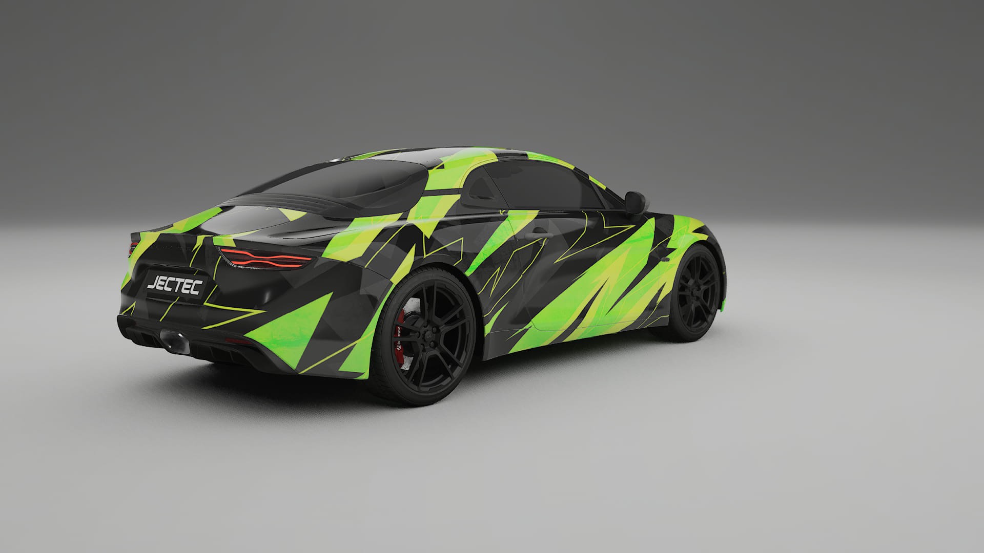 Renault Alpine A110 NINJA TURTLES – Designad Wrap PPF-sats i utskrivbar polyuretanfilm