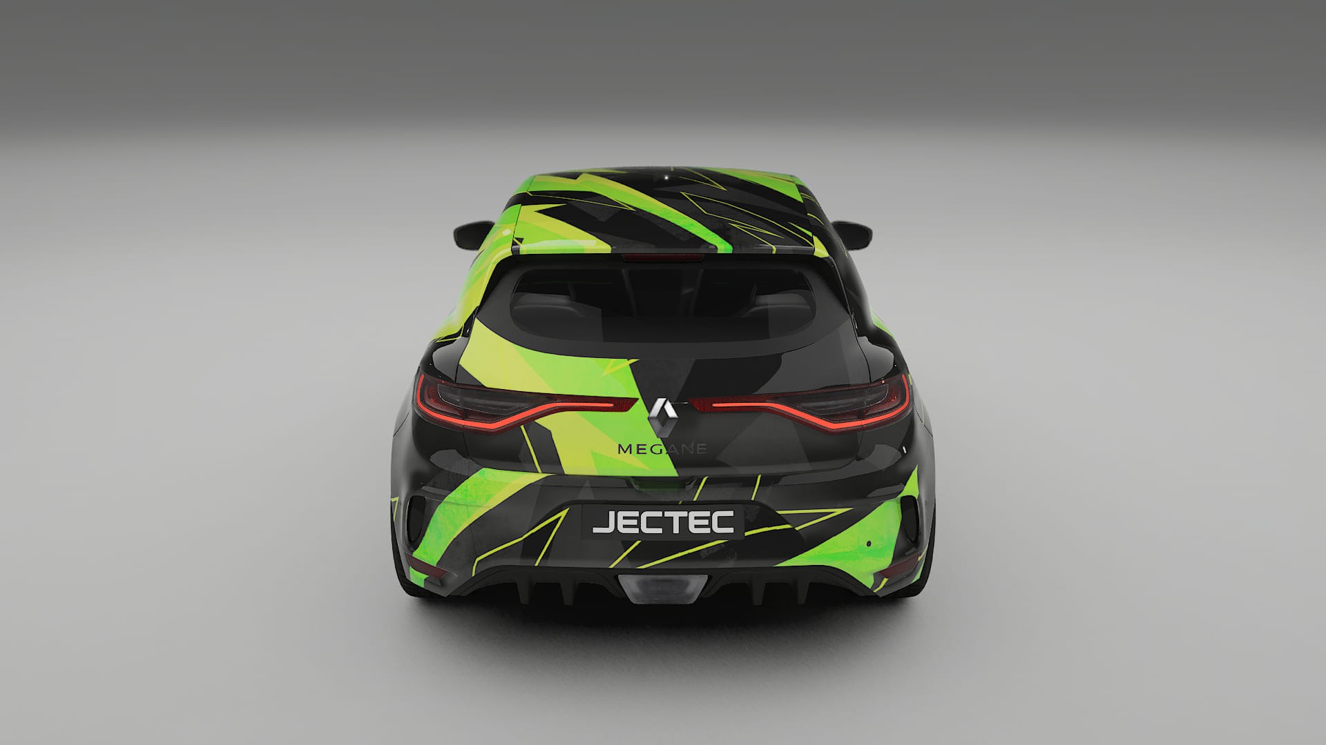 Renault Megane RS IV NINJA TURTLES – Designad Wrap PPF-sats i utskrivbar polyuretanfilm