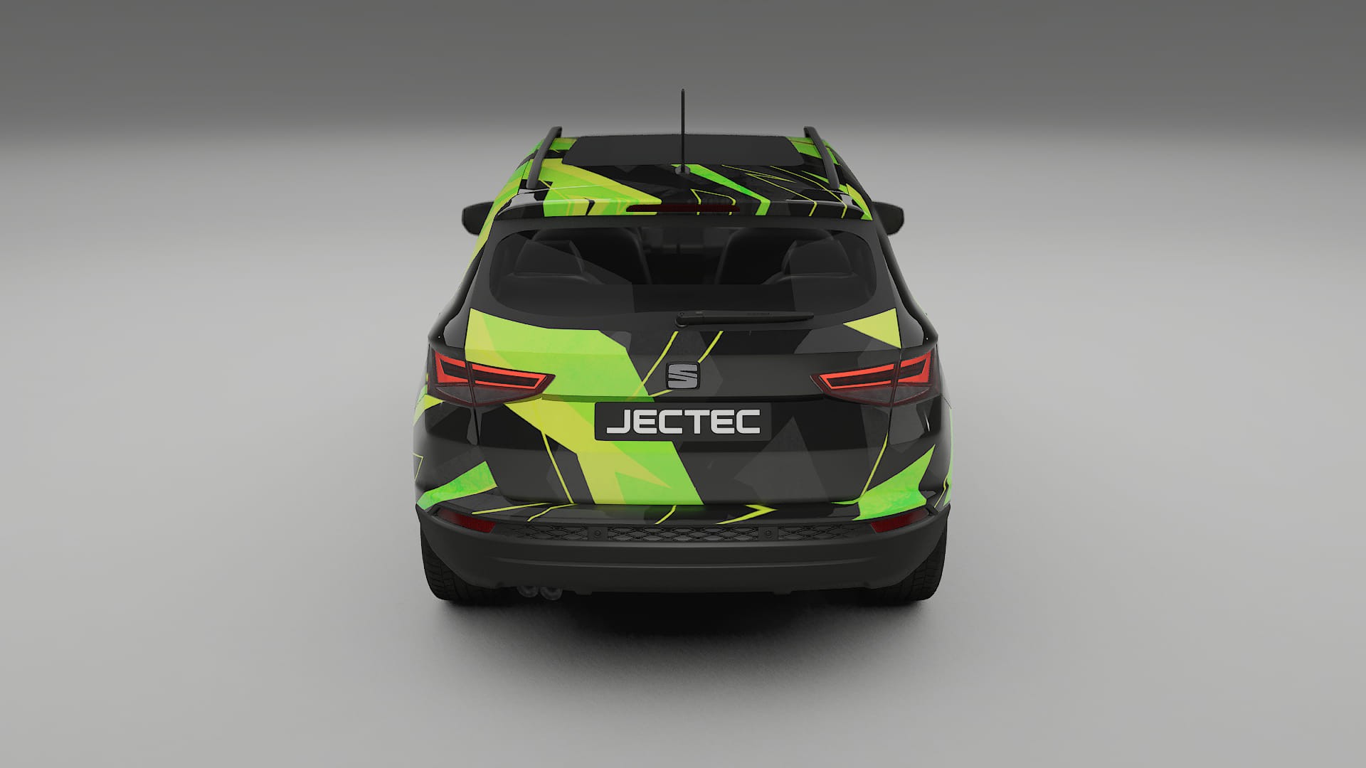 Seat Ateca KH7 NINJA TURTLES – Designad Wrap PPF-sats i utskrivbar polyuretanfilm