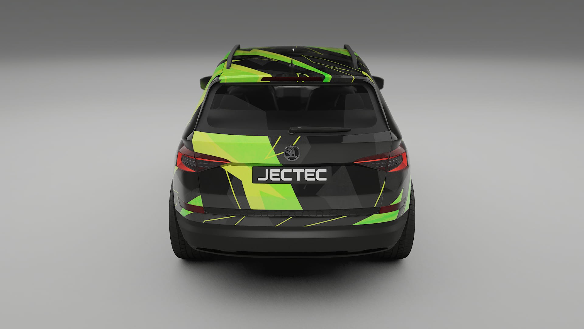 Škoda Kodiaq NS7 NINJA TURTLES – Designad Wrap PPF-sats i utskrivbar polyuretanfilm