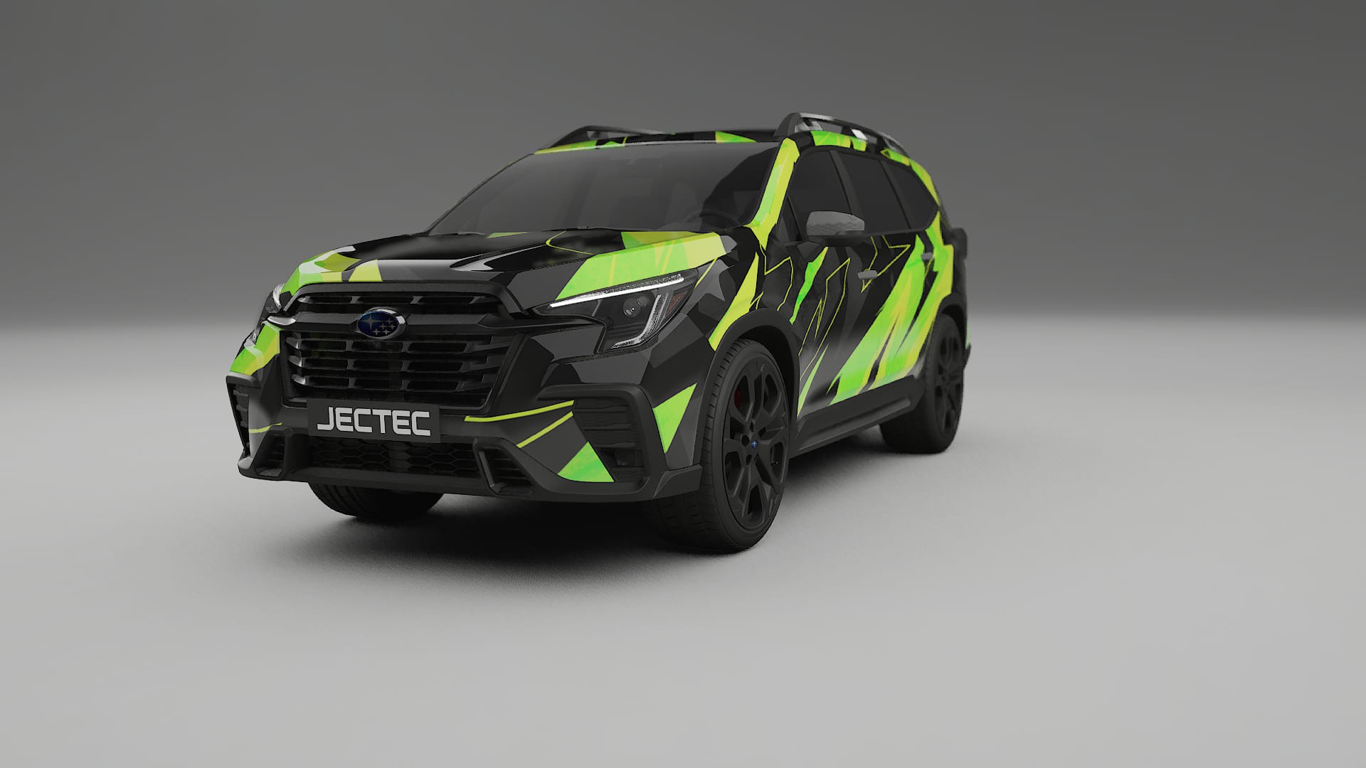 Subaru Ascent BT facelift LCI NINJA TURTLES – Designad Wrap PPF-sats i utskrivbar polyuretanfilm