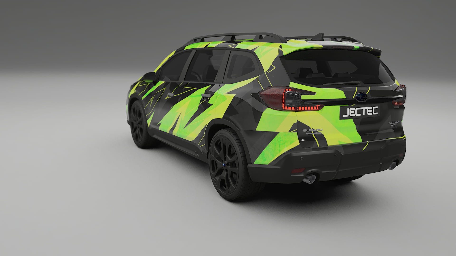 Subaru Ascent BT facelift LCI NINJA TURTLES – Designad Wrap PPF-sats i utskrivbar polyuretanfilm