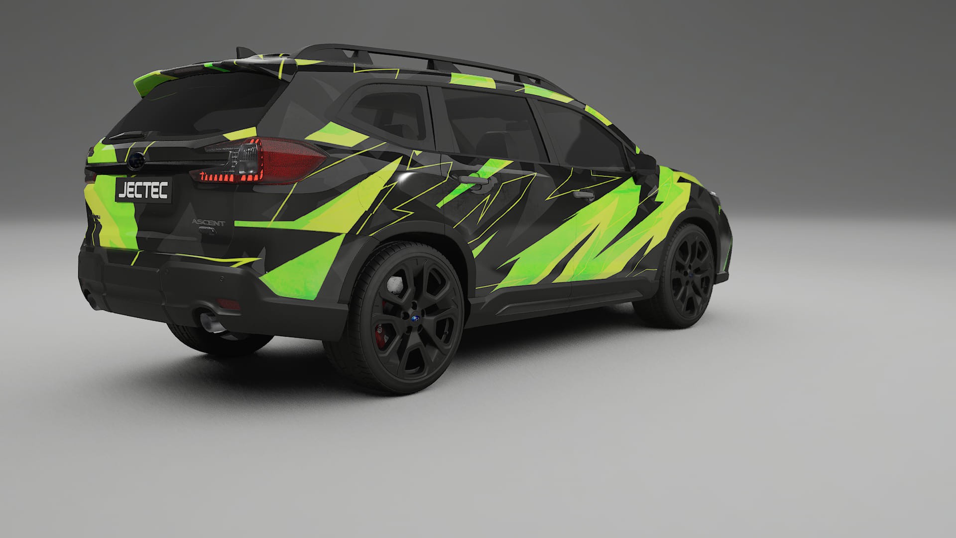 Subaru Ascent BT facelift LCI NINJA TURTLES – Designad Wrap PPF-sats i utskrivbar polyuretanfilm