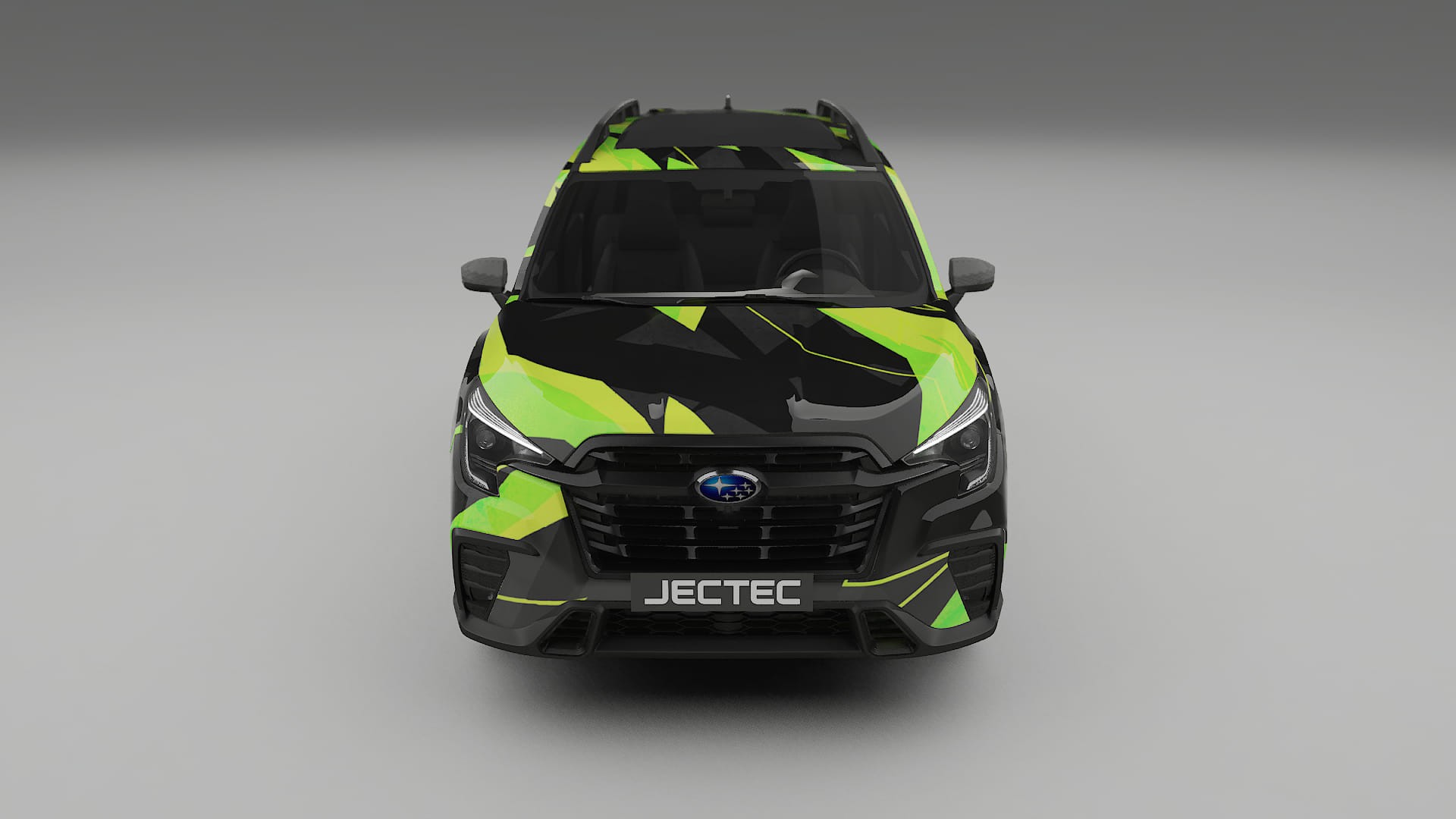 Subaru Ascent BT facelift LCI NINJA TURTLES – Designad Wrap PPF-sats i utskrivbar polyuretanfilm